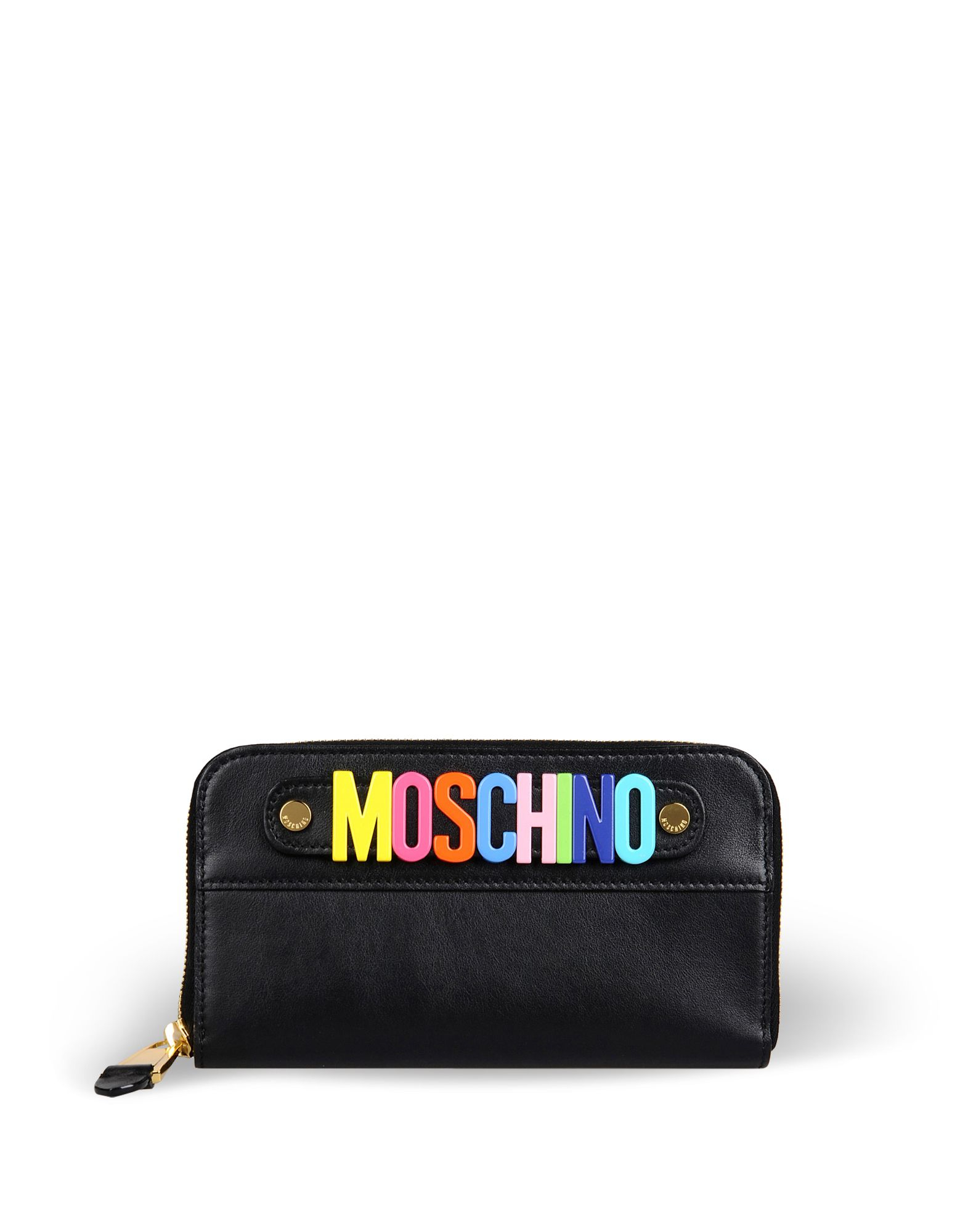 Moschino Wallets in Black | Lyst