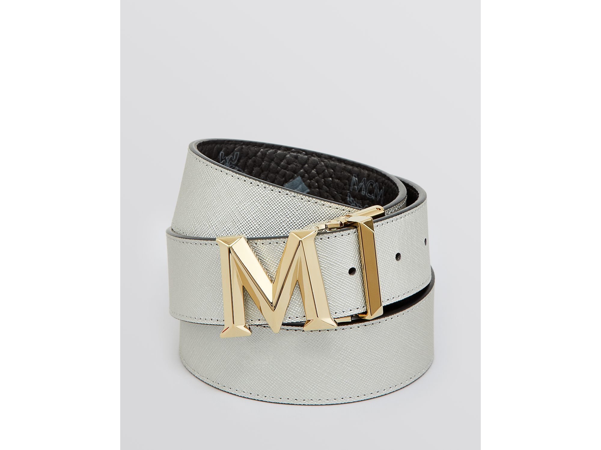 Lyst Mcm Belt New M Auto Reversible in Black