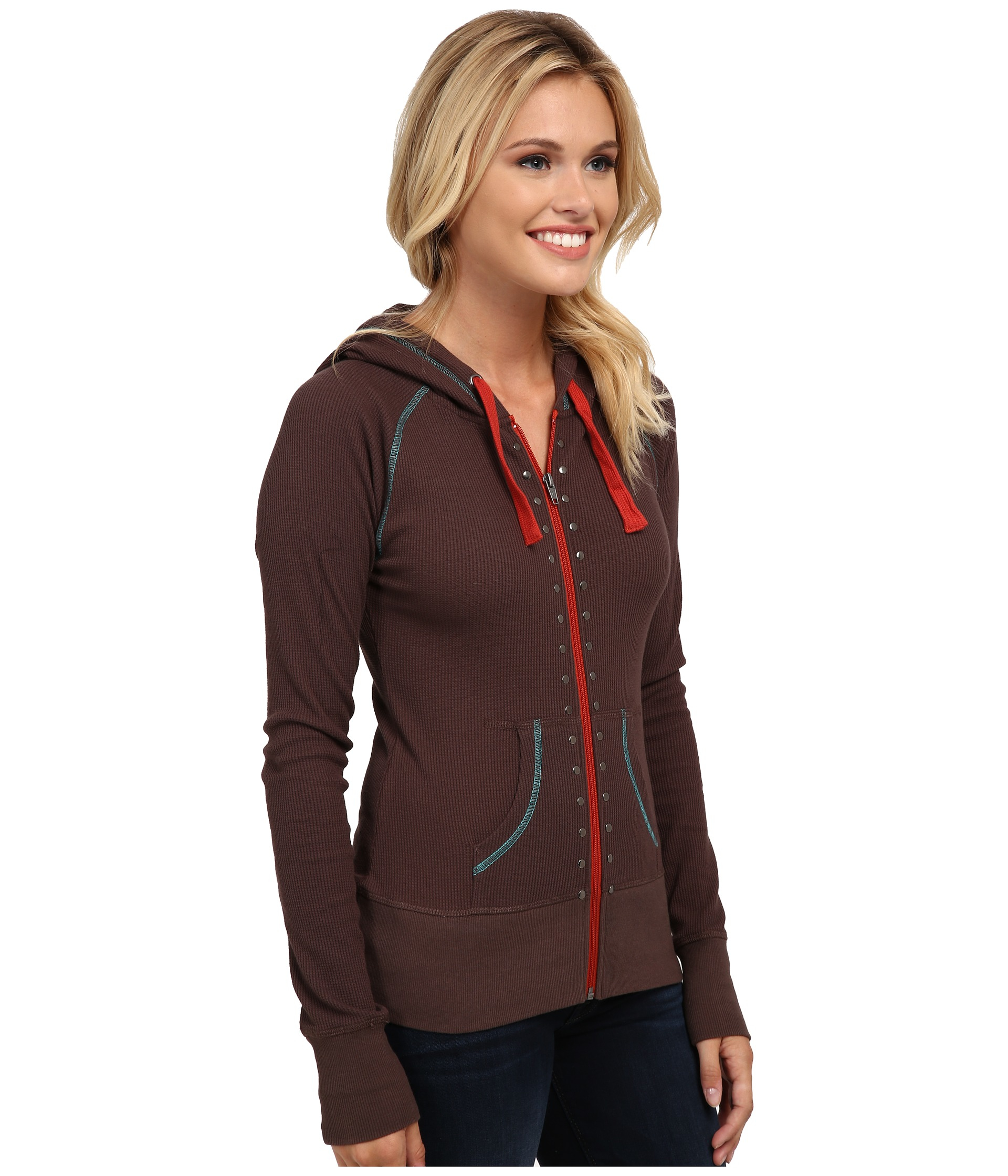 Lyst - Ariat Maya Zip Hoodie in Brown