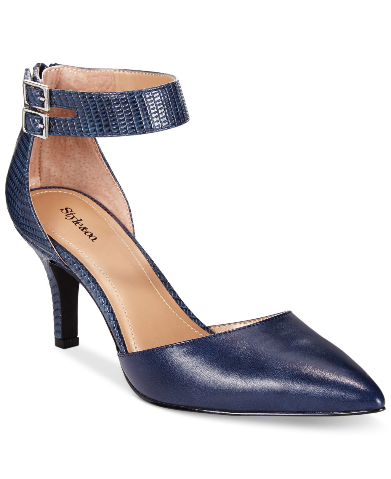 Style & co. Style&co. Wandah Two-piece Dress Pumps, Only At Macy's in ...