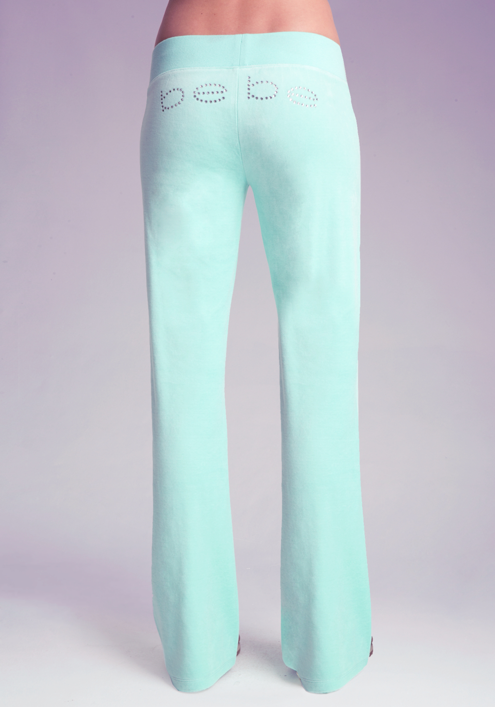 green velour pants