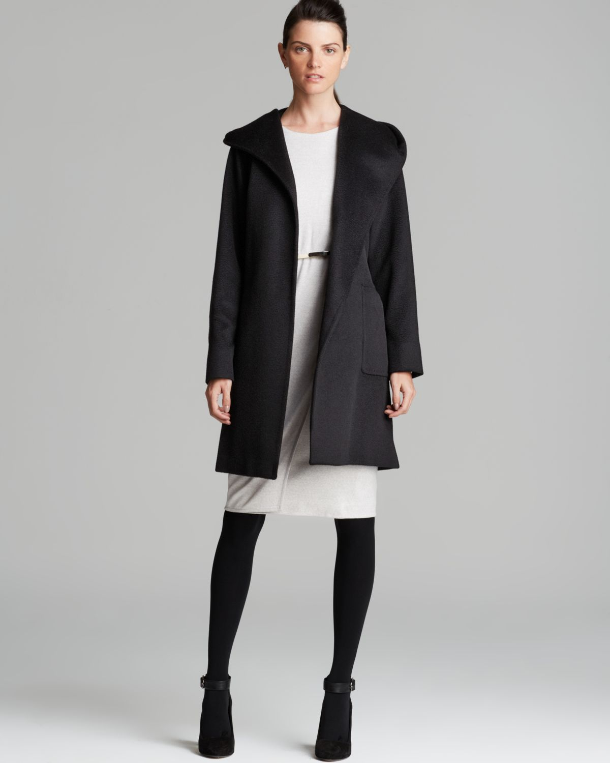 Lyst Max Mara Coat 3rialto in Black Lyst Max Mara Coat 3rialto in Black