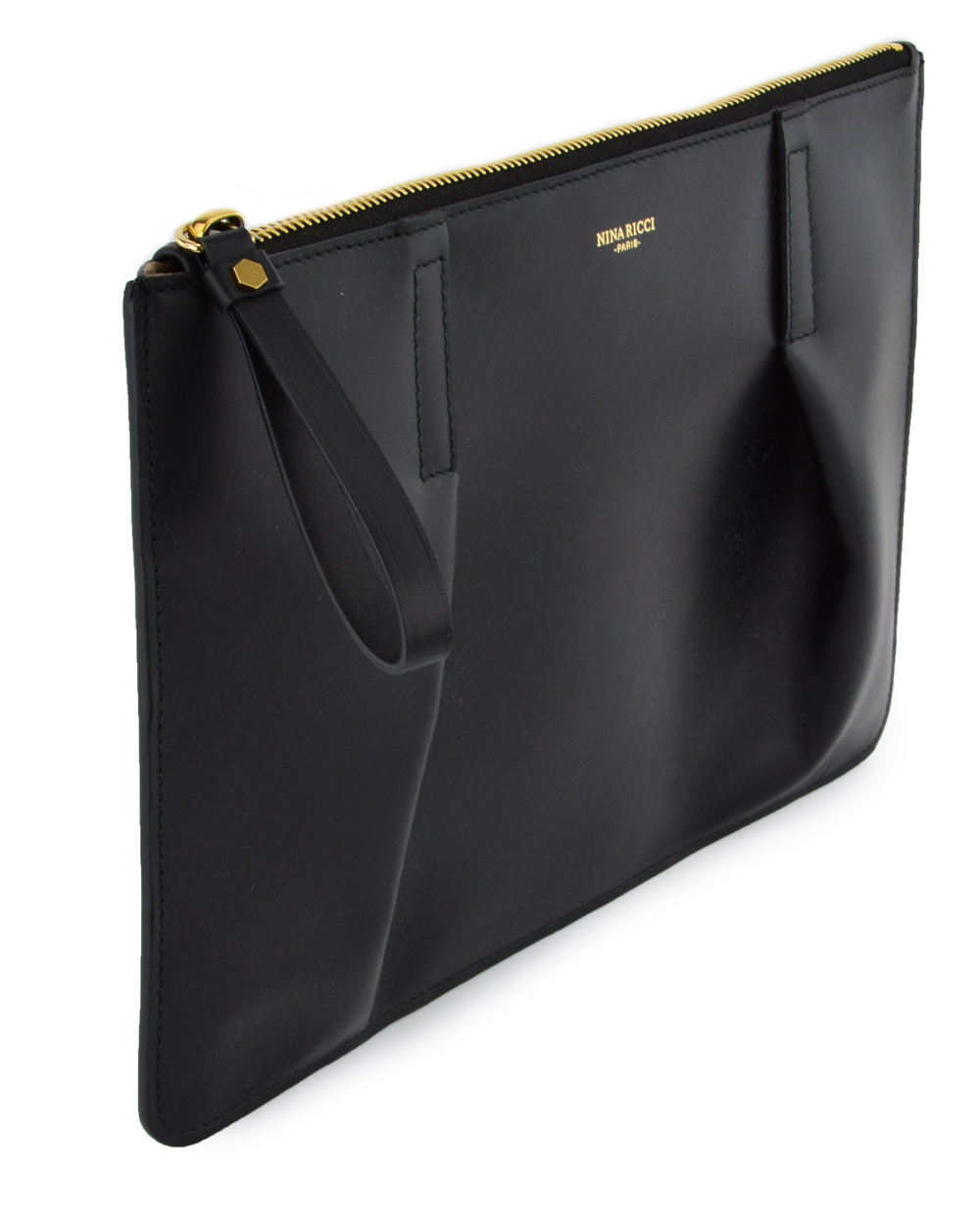 Lyst - Nina Ricci Black Large Clutch Bag in Black