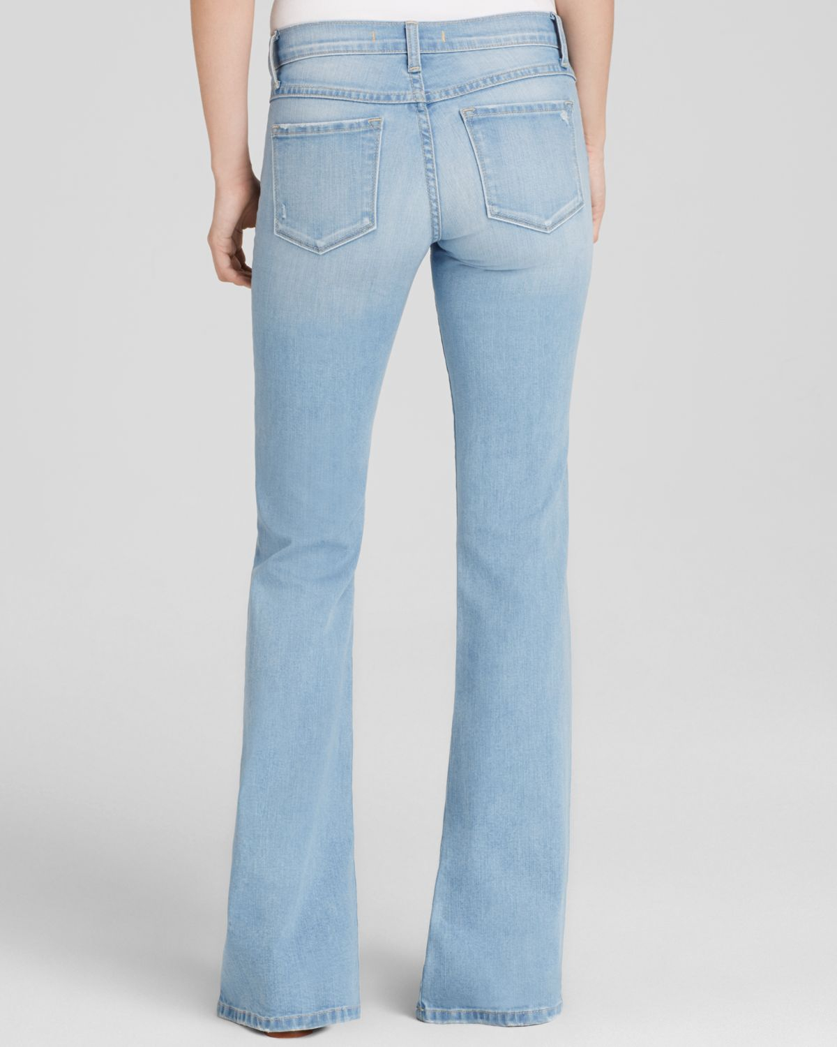 Flying Monkey Flare Jeans In Light Wash in Blue - Lyst