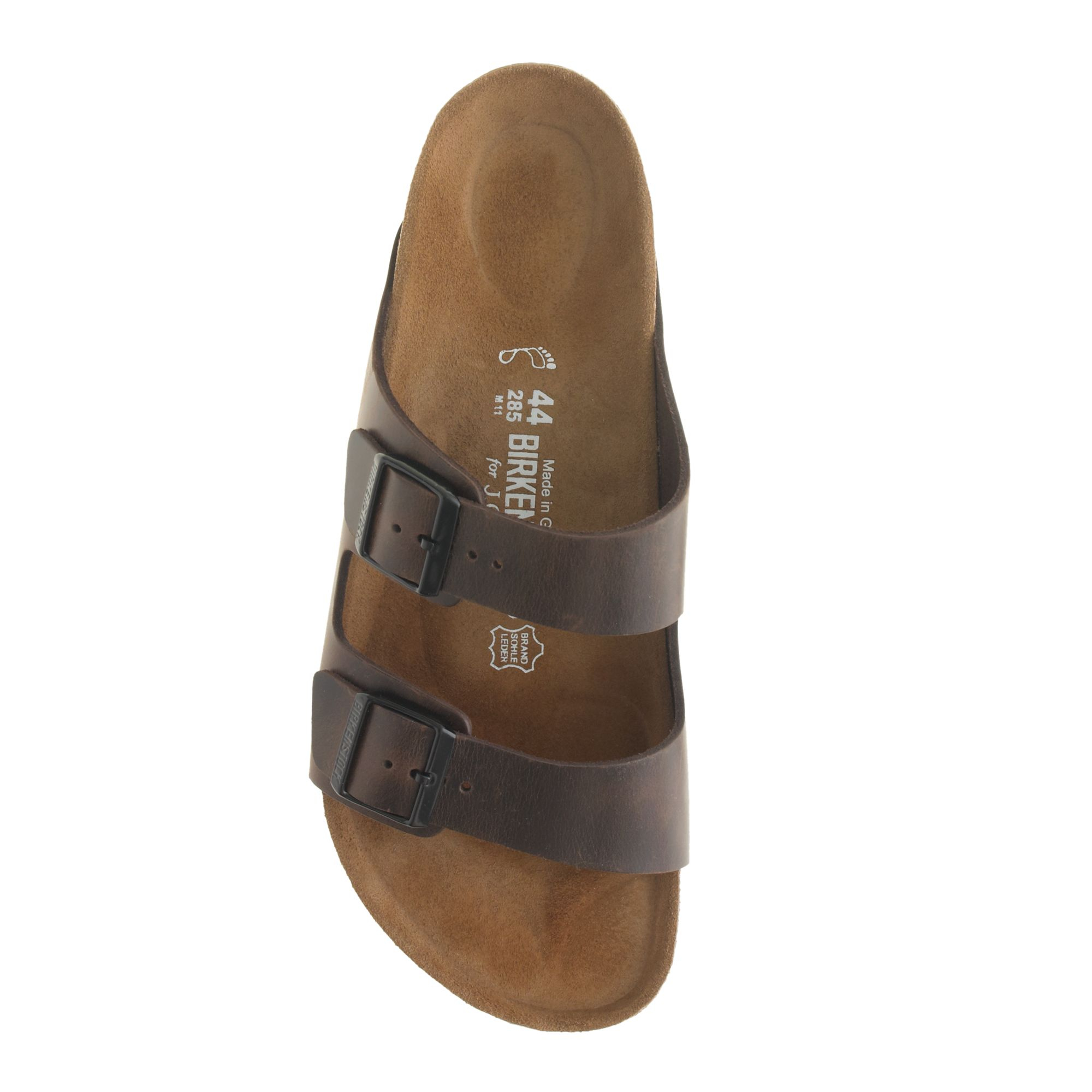 Birkenstock Medina Sandals Unisex Fashion Leather Slippers (Brown)