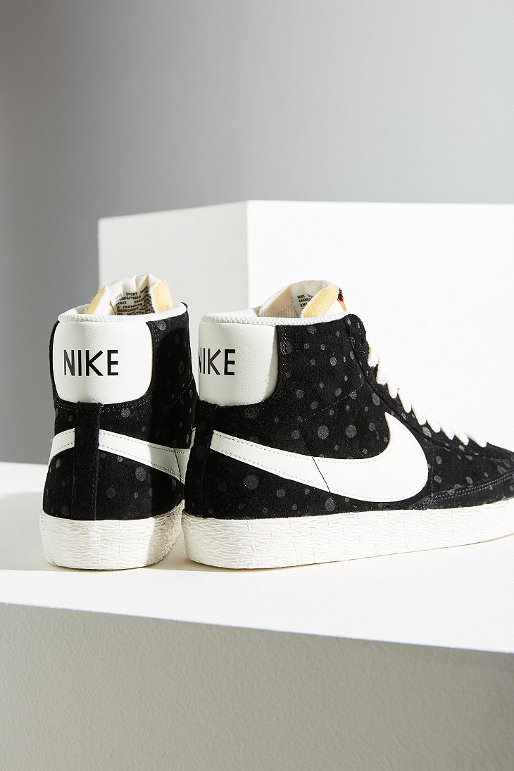 nike blazer mid vintage black womens