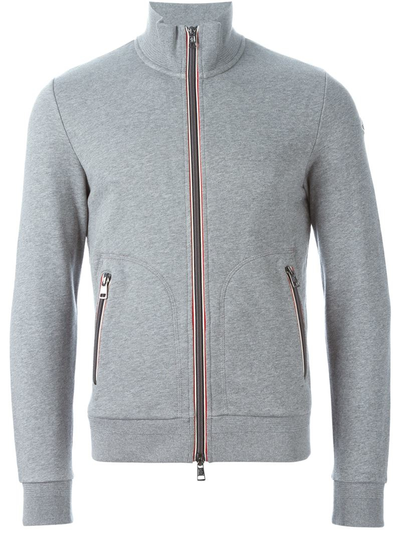 grey moncler sweatshirt