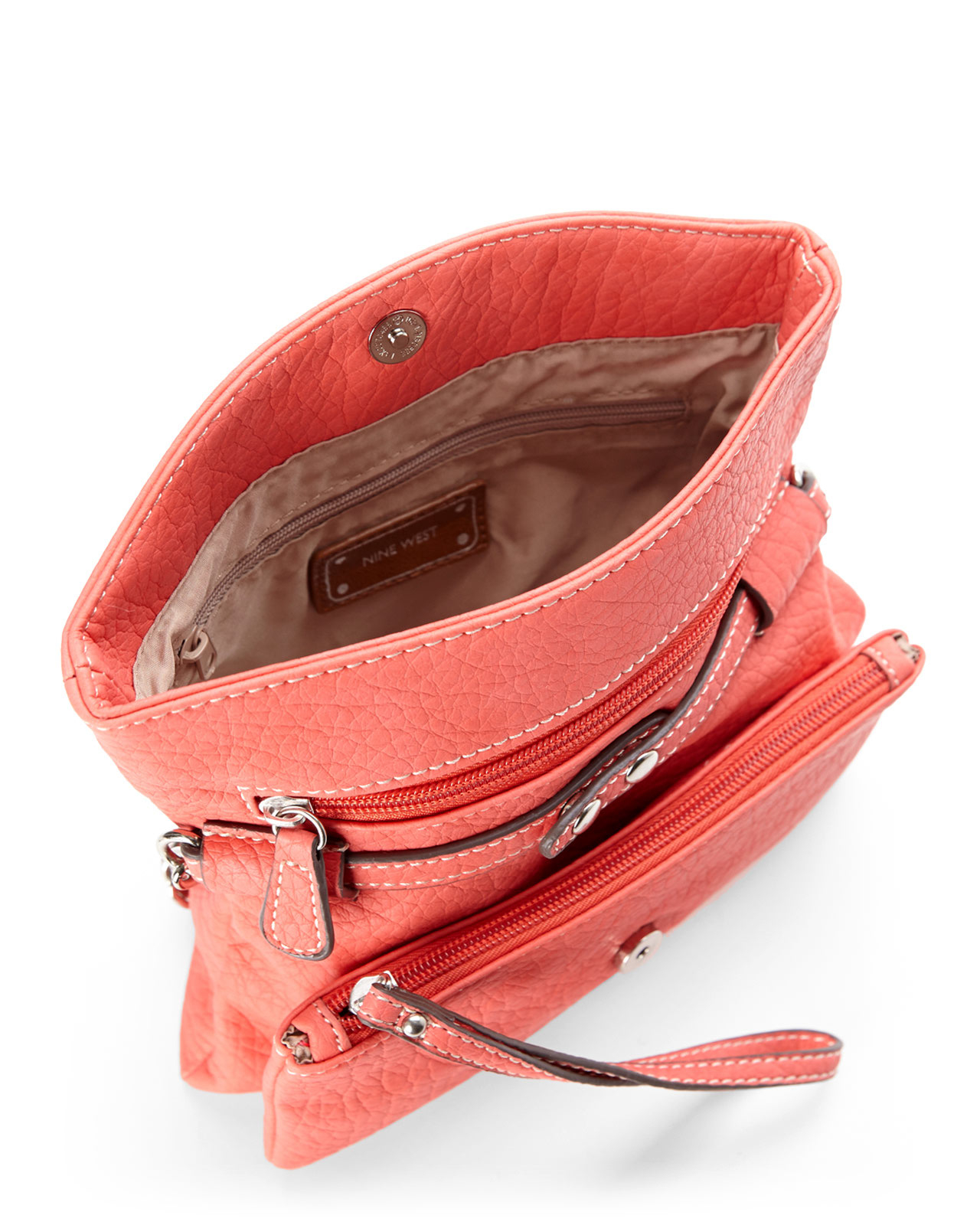 Lyst Nine West Dark C Tunnel Crossbody In Pink Gallery