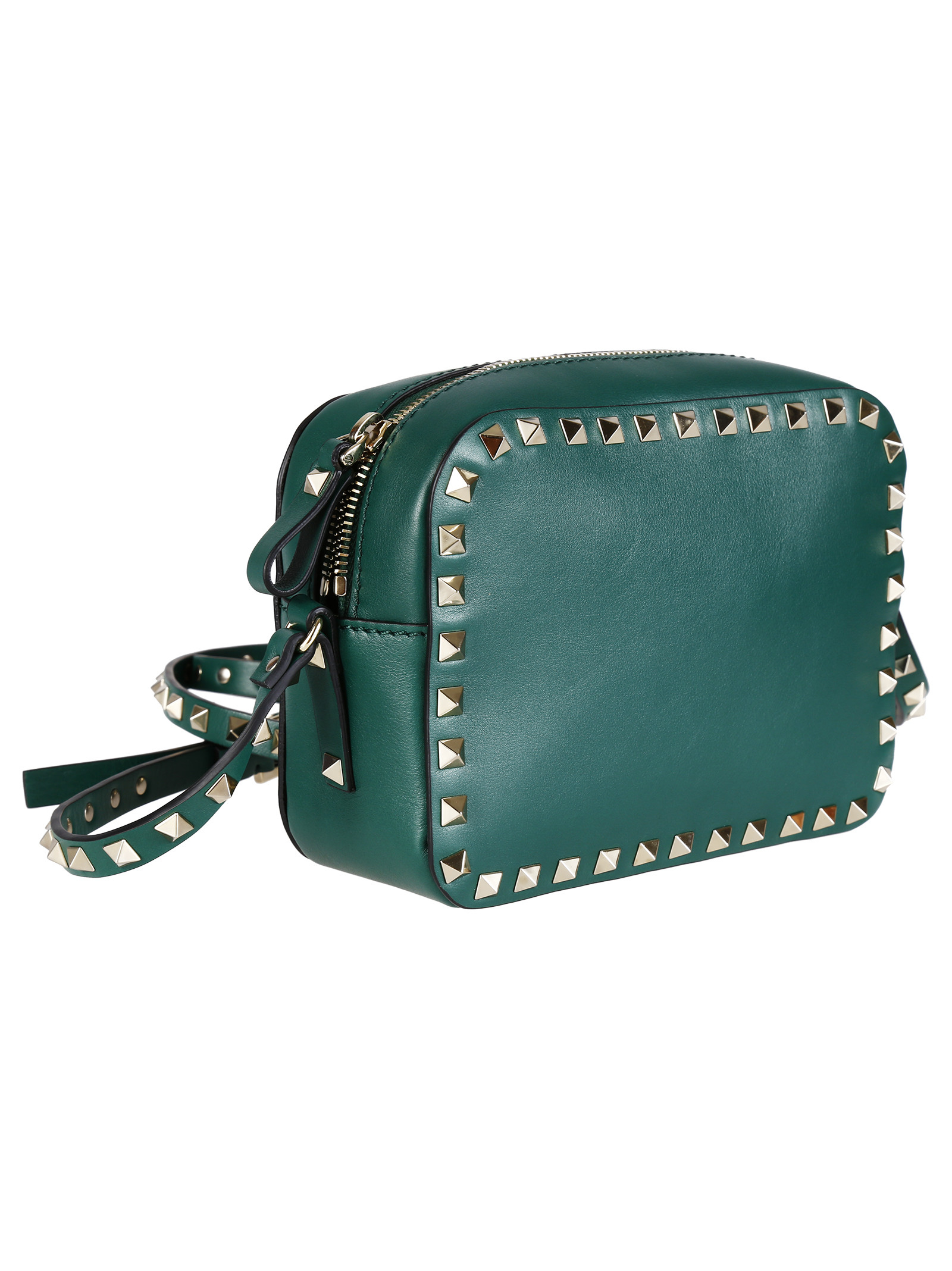 Valentino Garavani Blue Marine Rockstud Shouolder Bag in Blue (BLU) Lyst