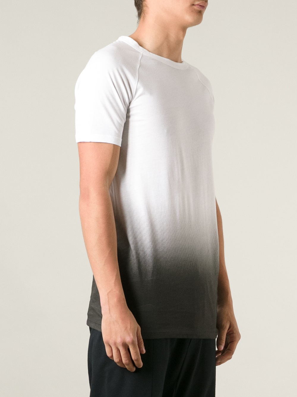 gradient colour t shirt