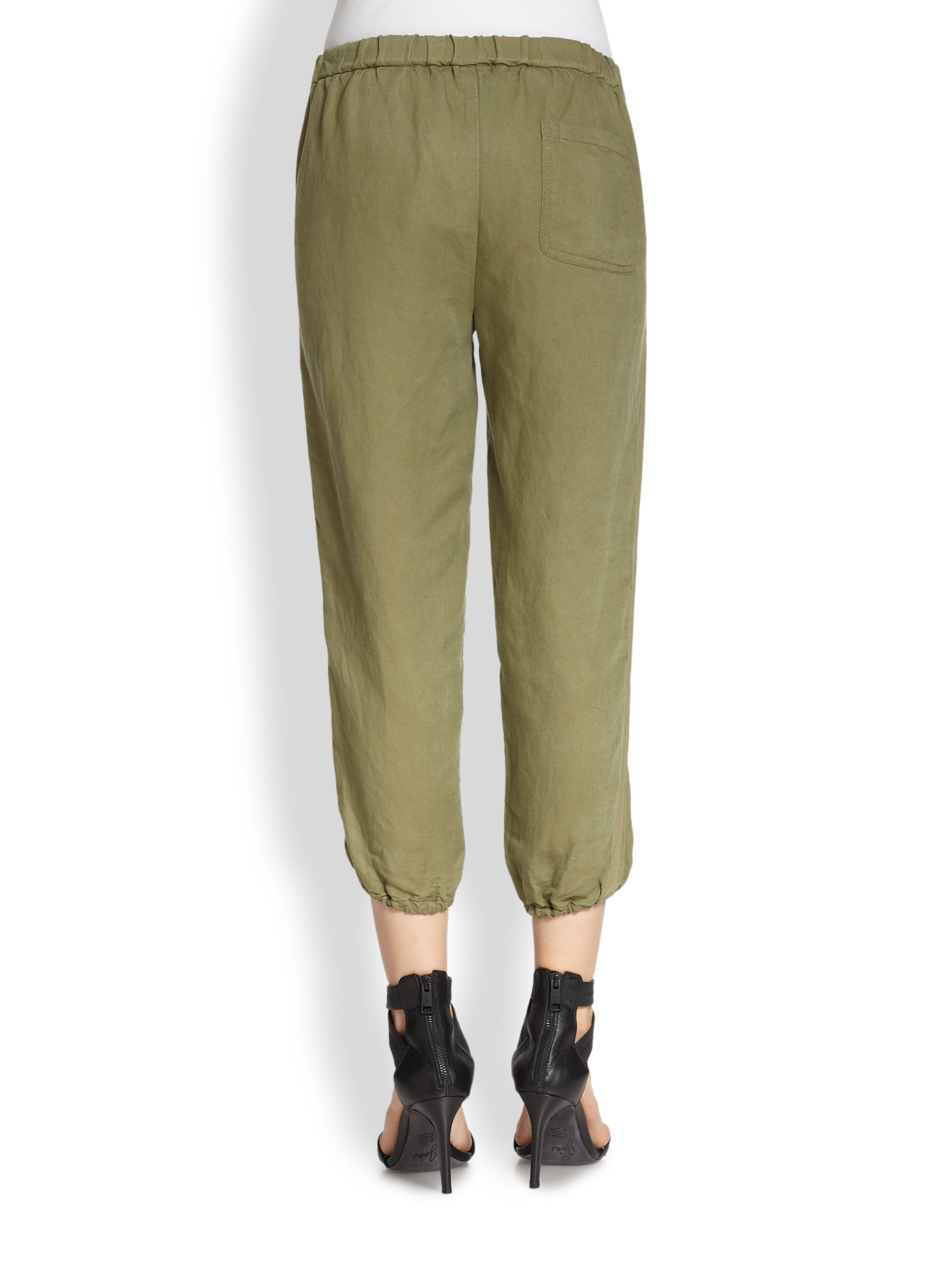 womens cargo track pants