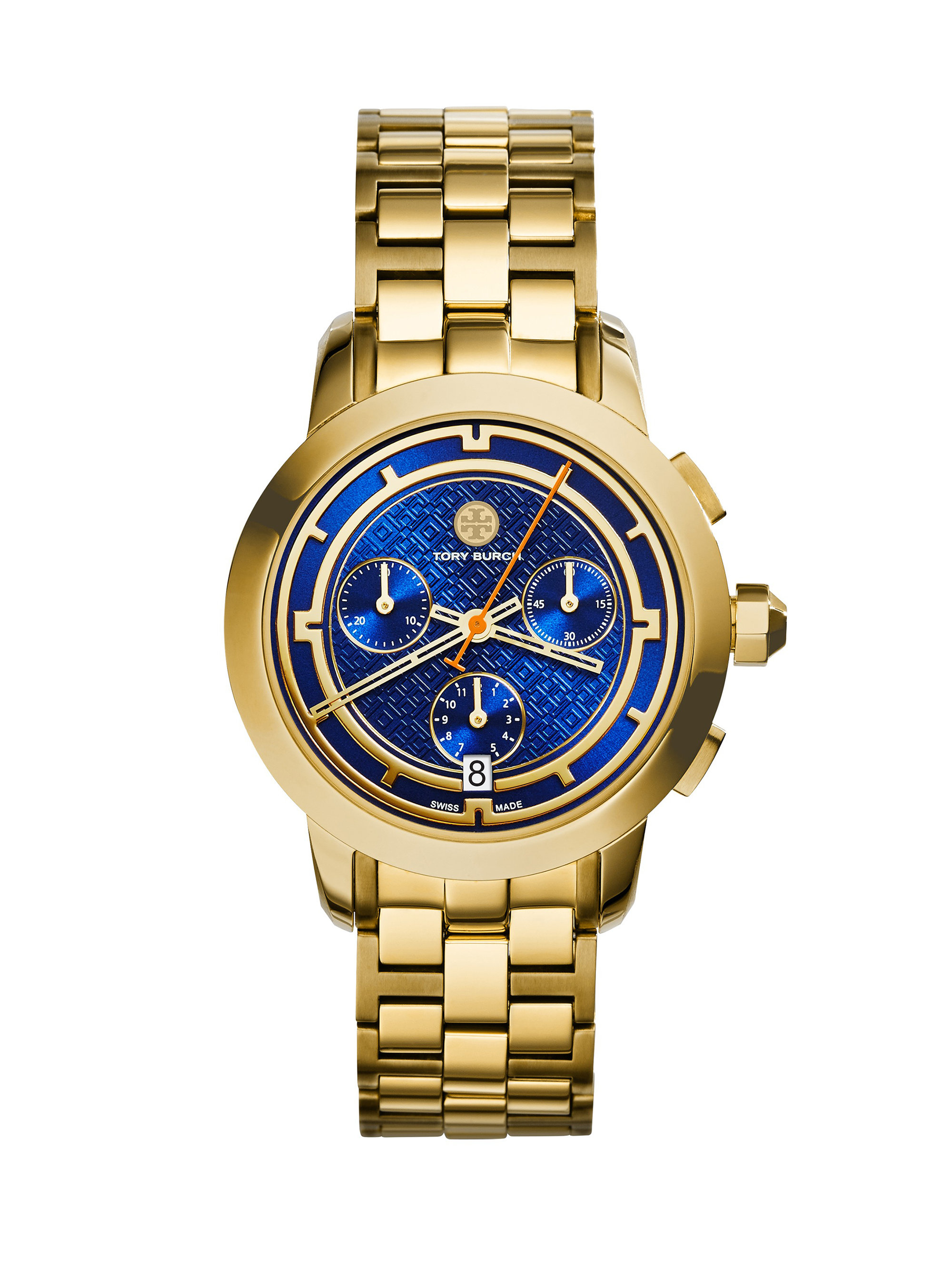 Tory burch Tory Chronograph Goldtone Stainless Steel Bracelet Watch