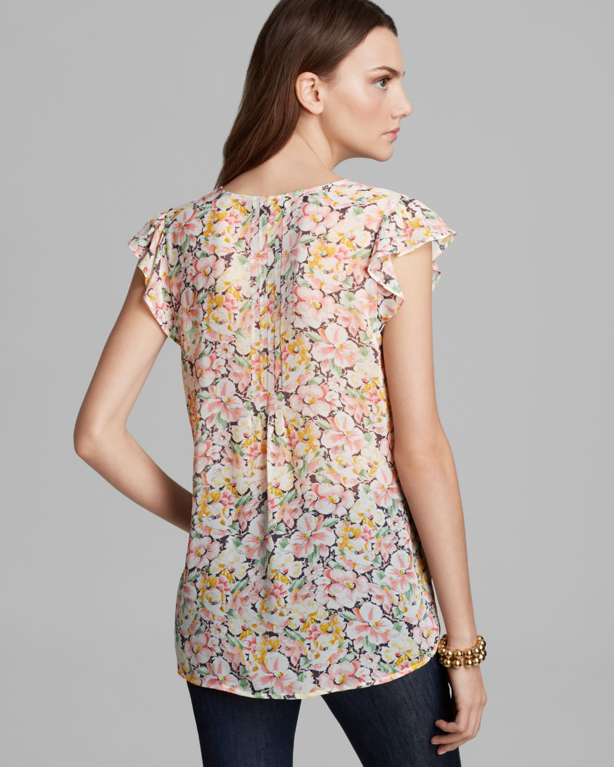 Lyst - Joie Top Macy B in Pink