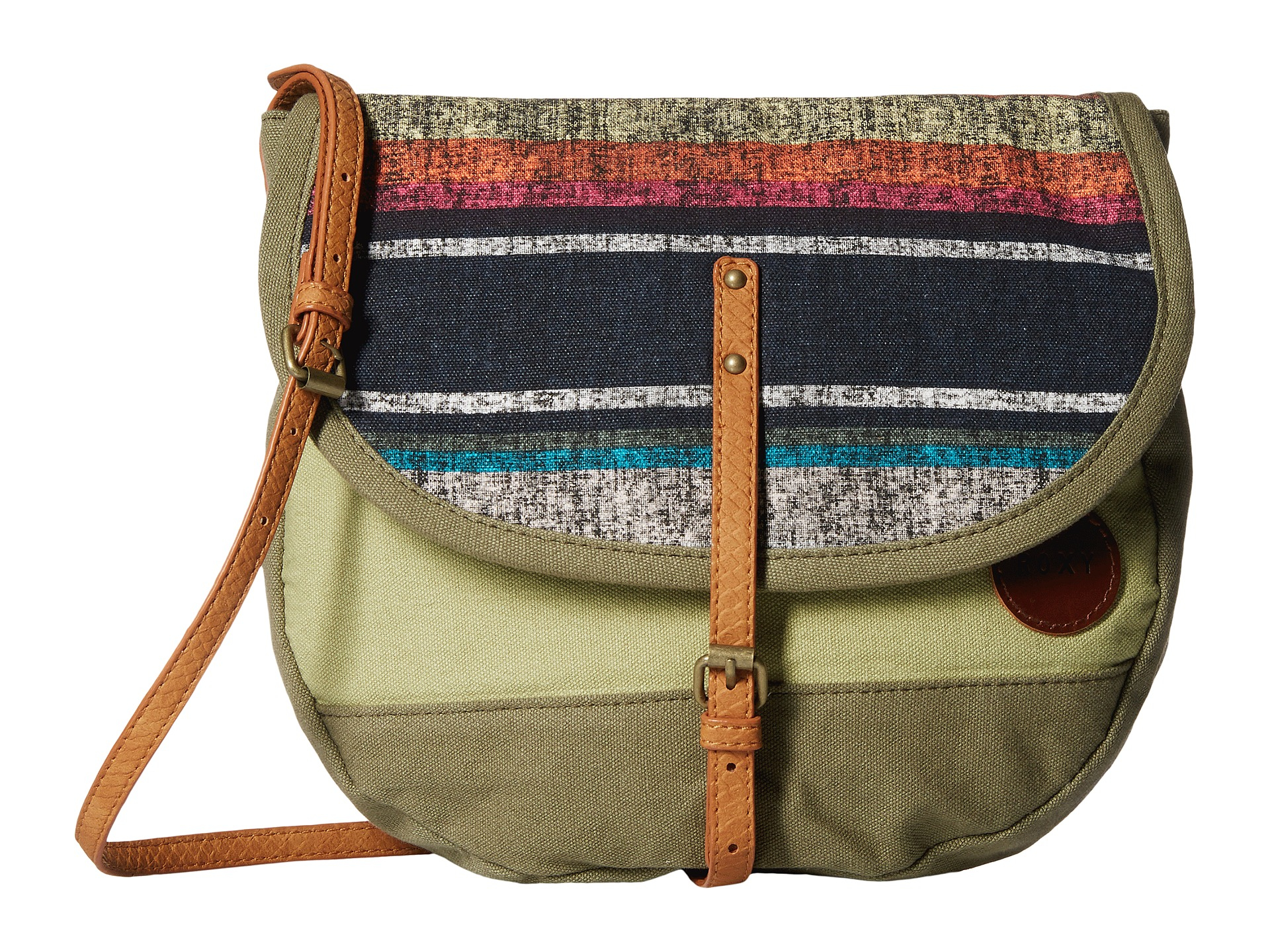 Lyst Roxy Evergreen Crossbody Bag In Green Gallery
