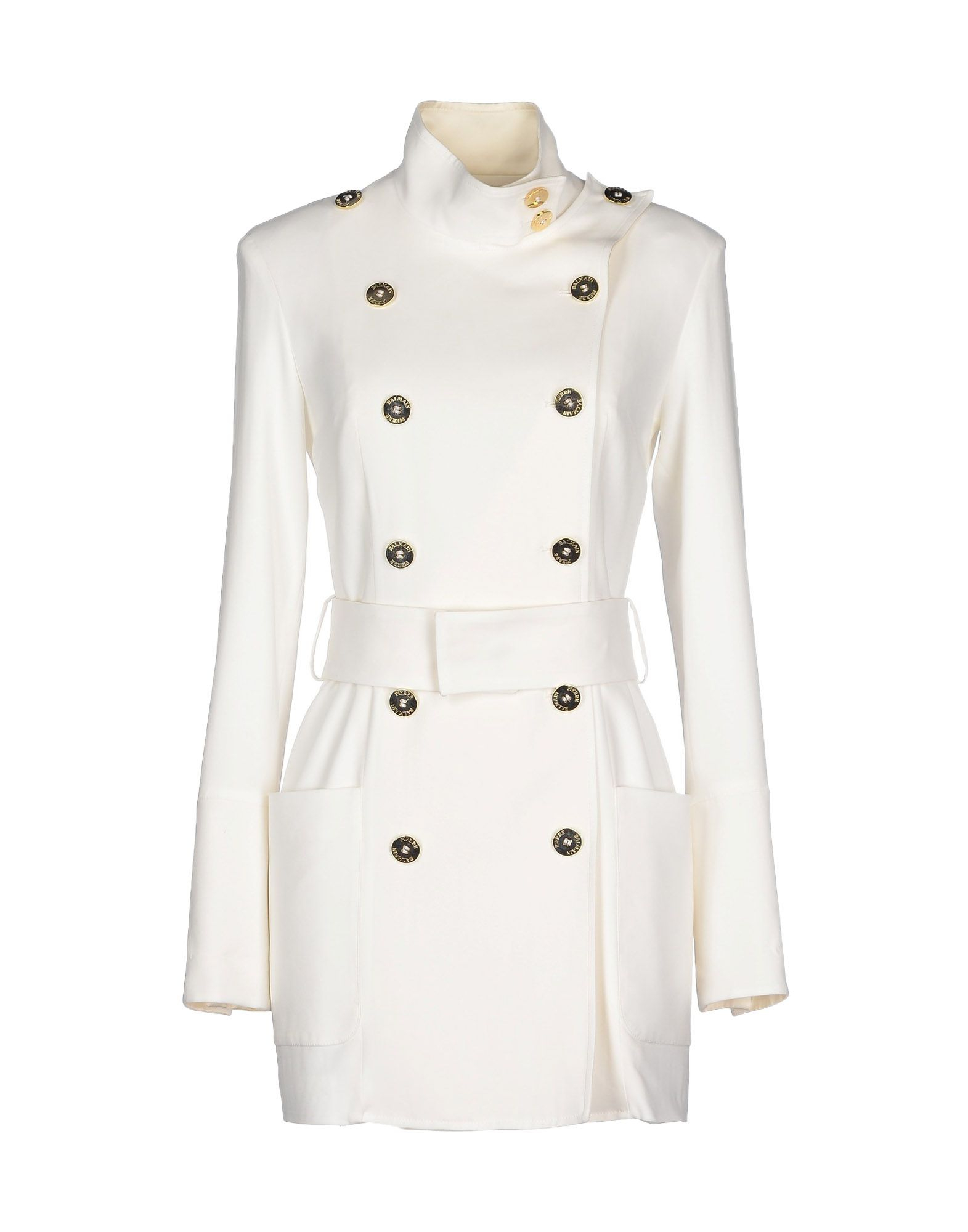 Balmain | White Full-length Jacket | Lyst