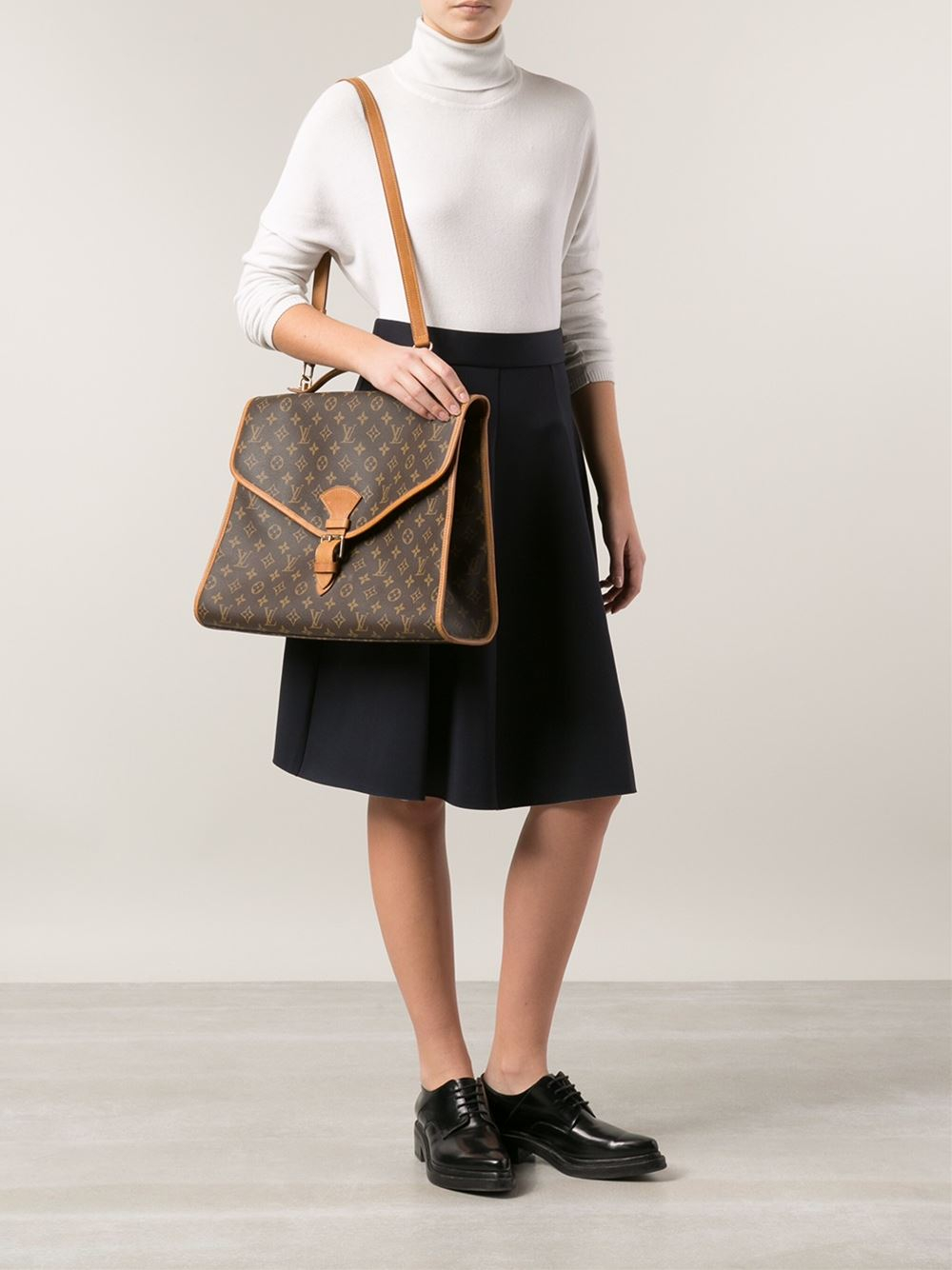 Lyst - Louis Vuitton Vintage 'Beverly Gm' Briefcase in Brown
