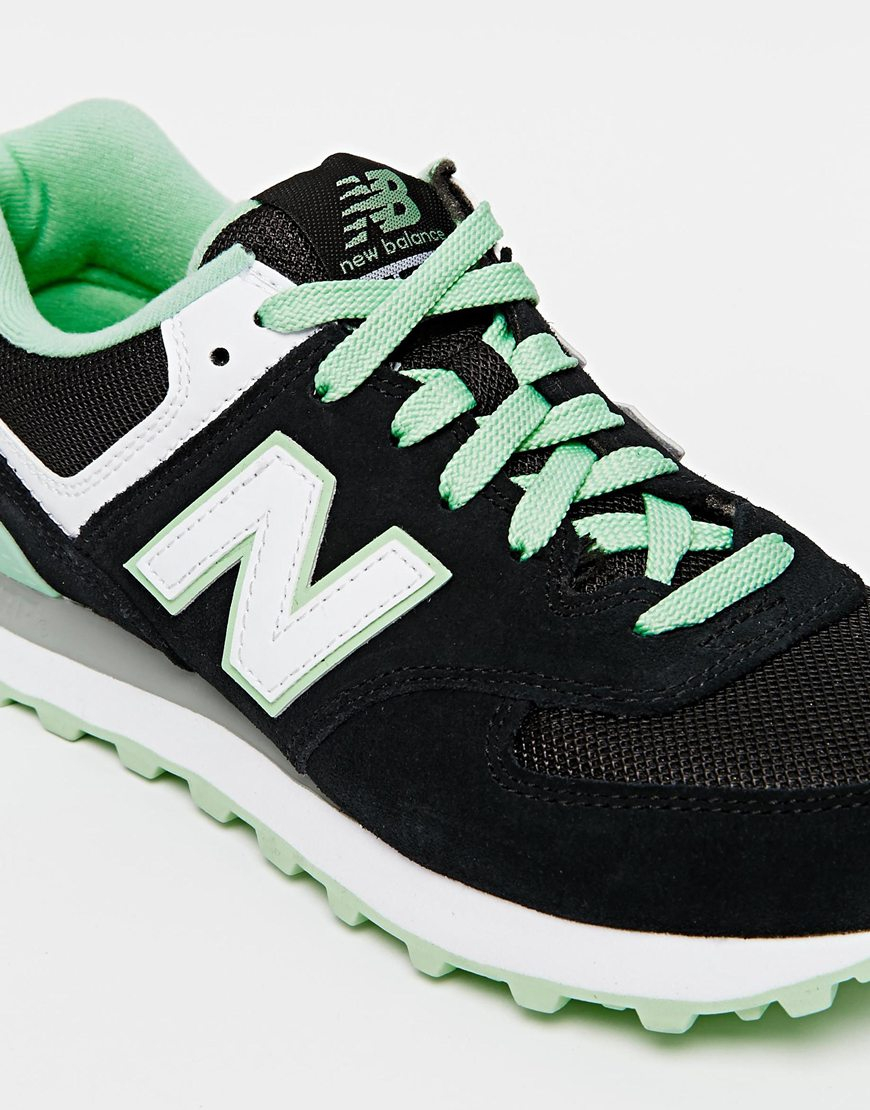 new balance 574 green black new balance 574 green black