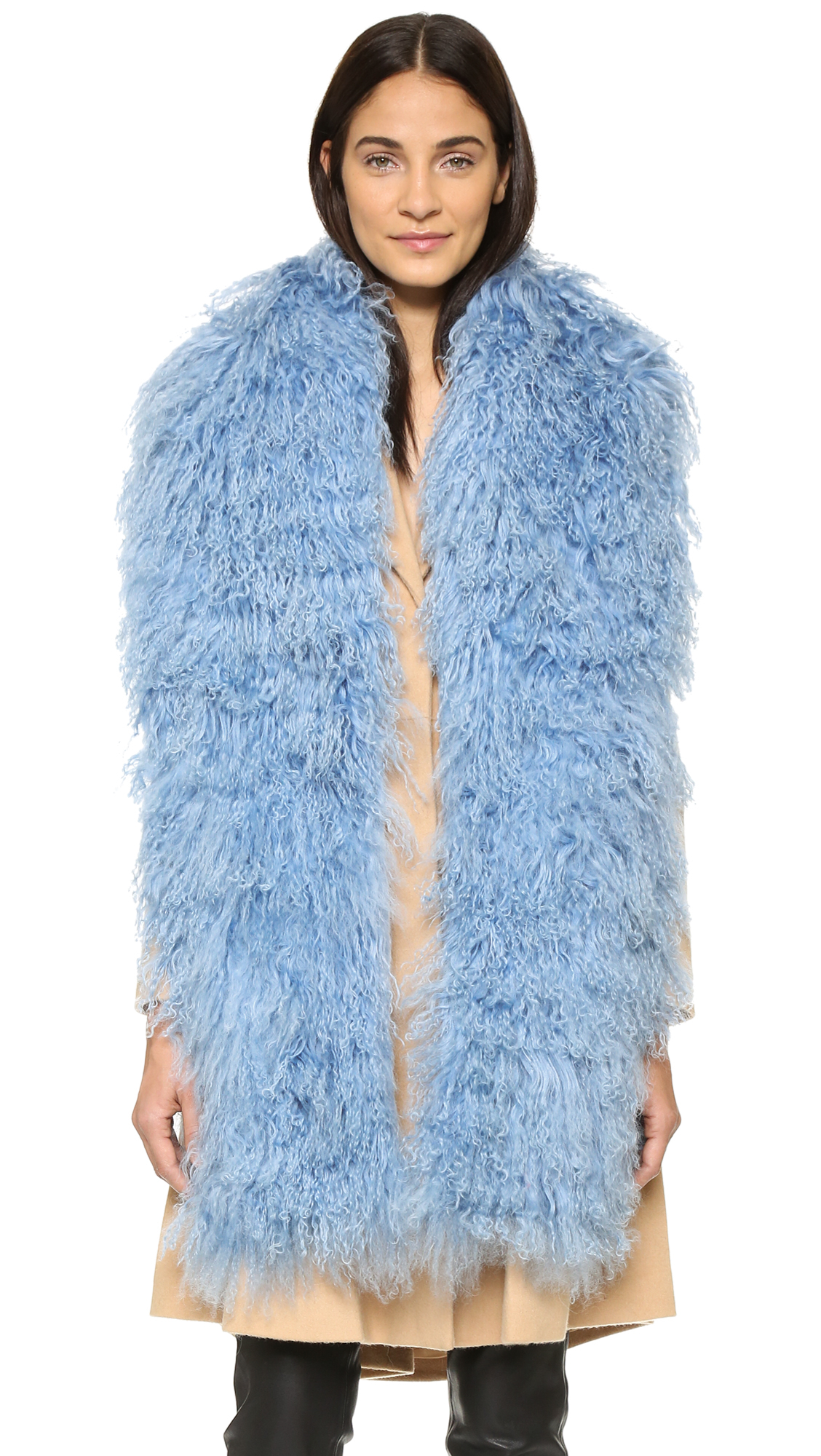 Lyst - Charlotte Simone Candy Floss Wrap Scarf in Blue