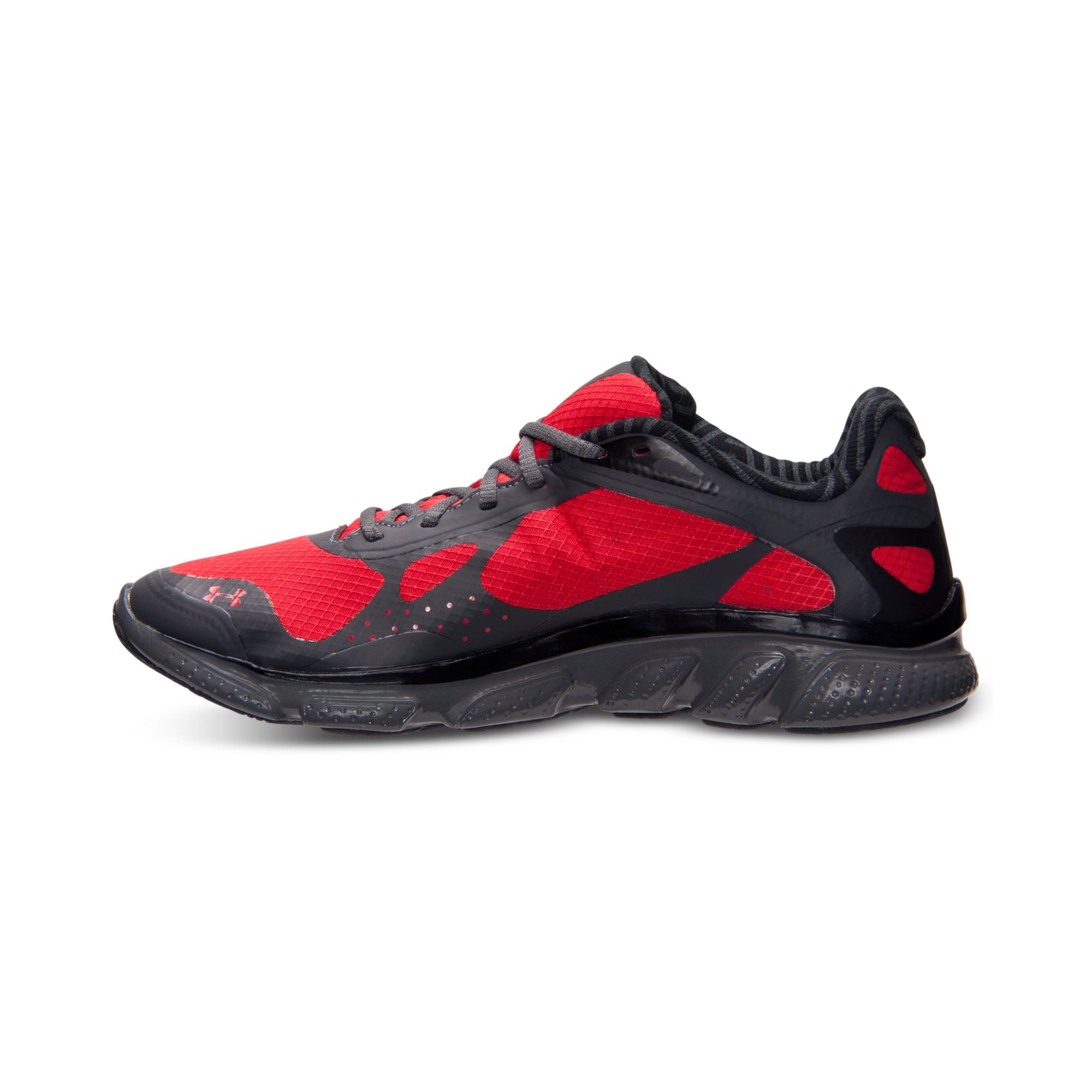 Under Armour Micro G Pulse Storm Running Sneakers In Red For Men 