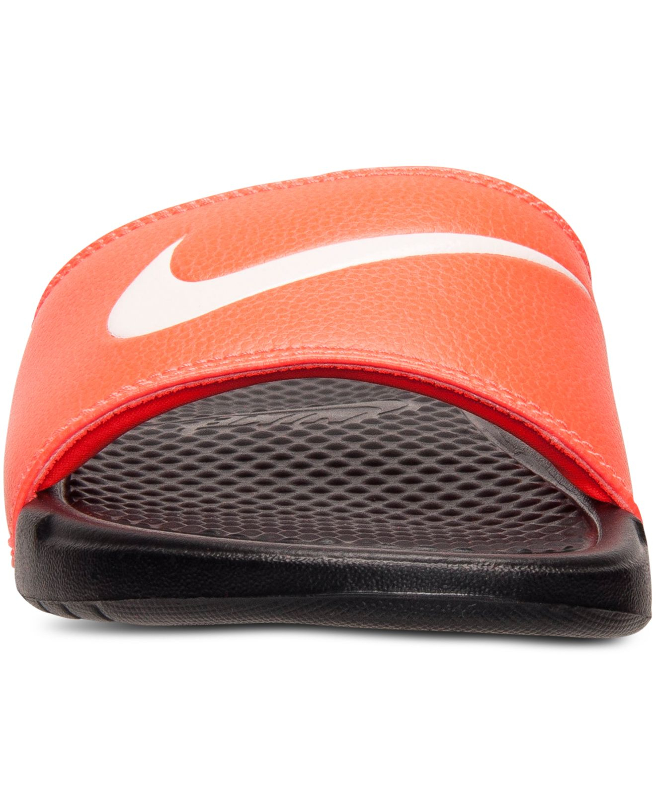 nike benassi swoosh slides mens