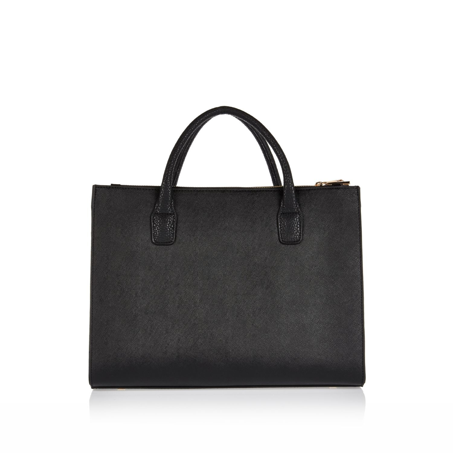 Lyst River Island Black Diamond Patchwork Tote Handbag In Gallery