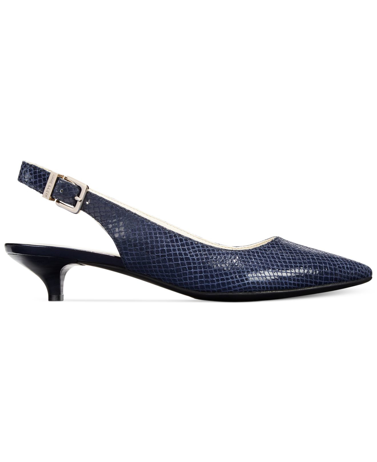 anne klein kitten heel shoes