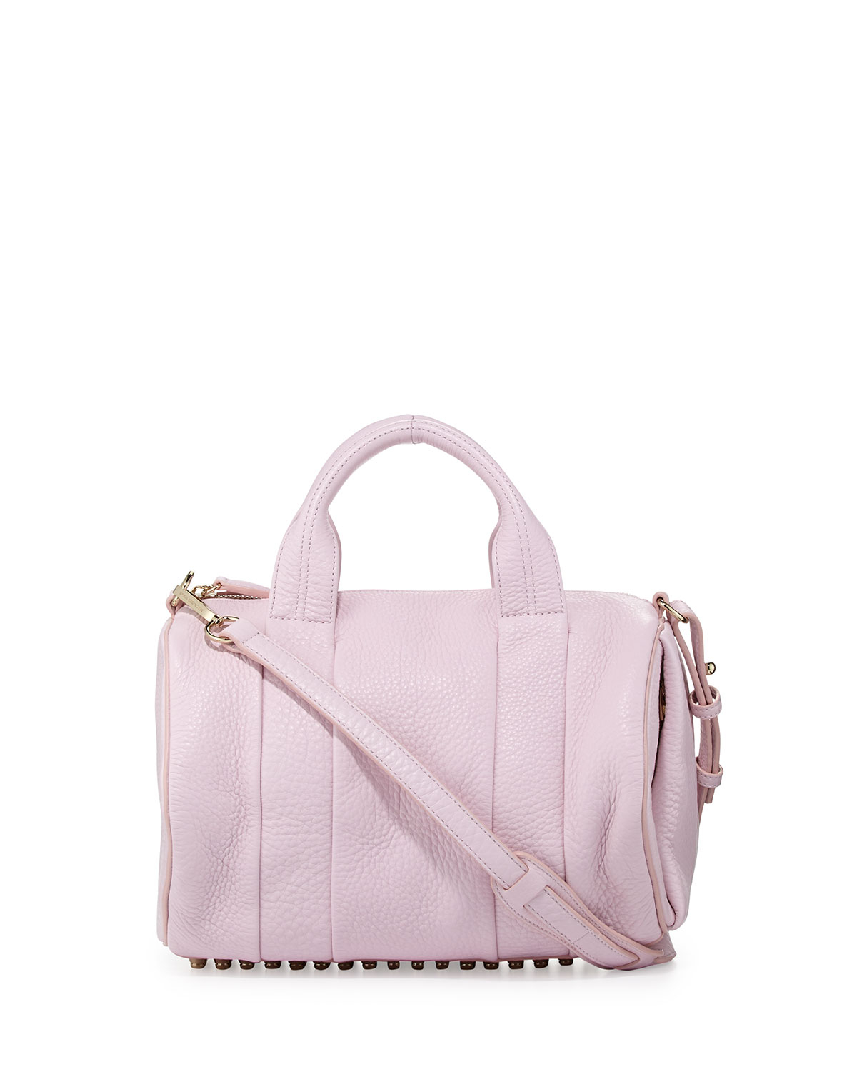 Alexander Wang Rocco Studbottom Satchel Bag Gummy Pink in Pink (GUMMY ...