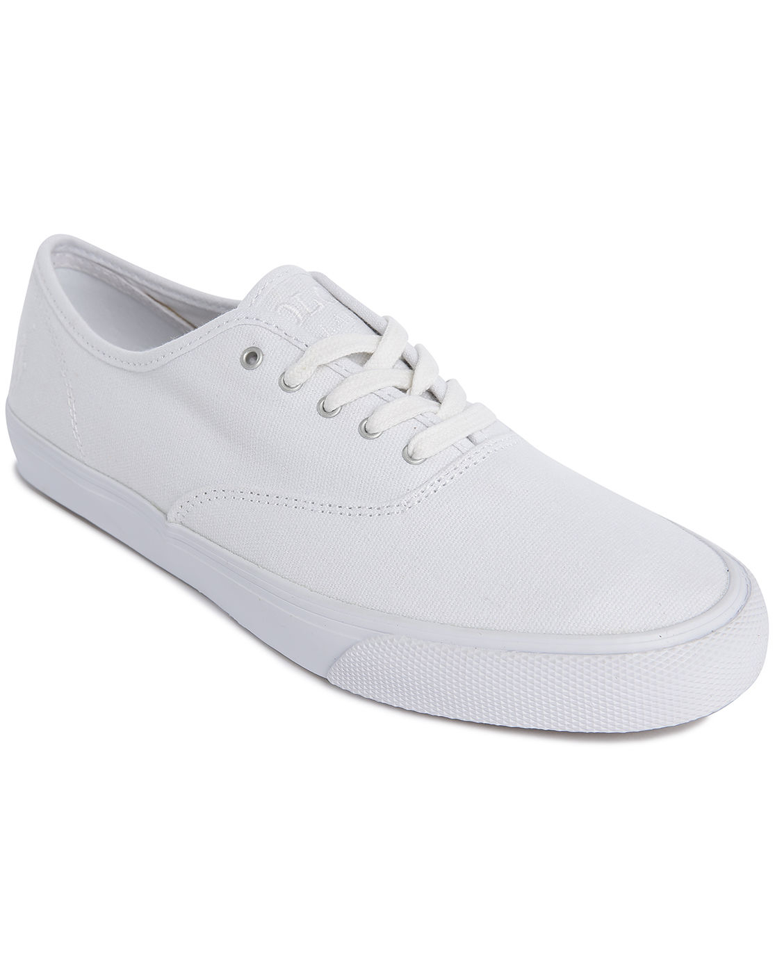 ralph lauren white canvas sneakers