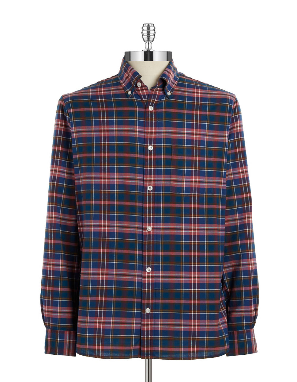 Lyst - Brooks Brothers Red Fleece Plaid Sportshirt for Men
