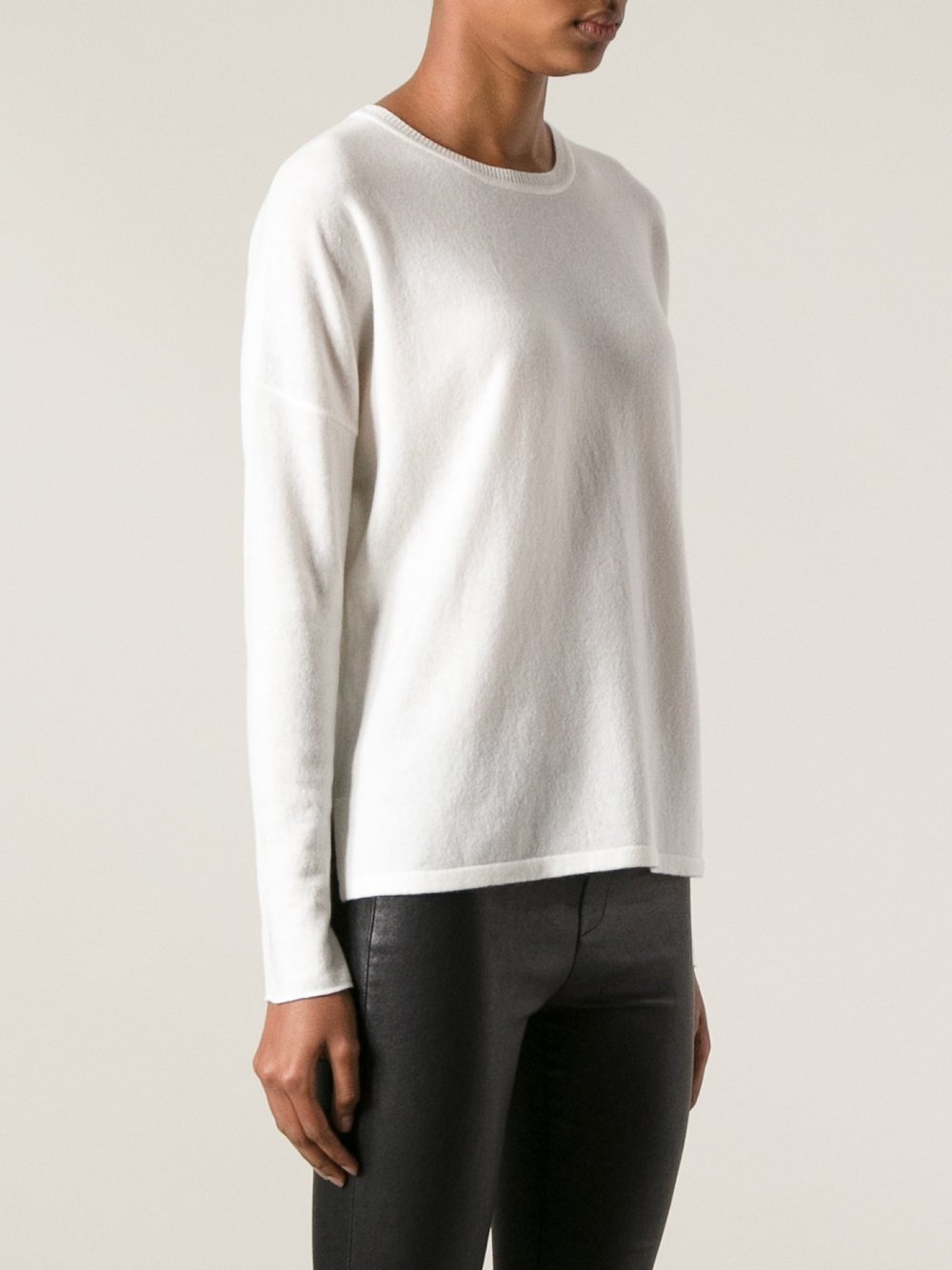 wholesale white crewneck sweatshirt