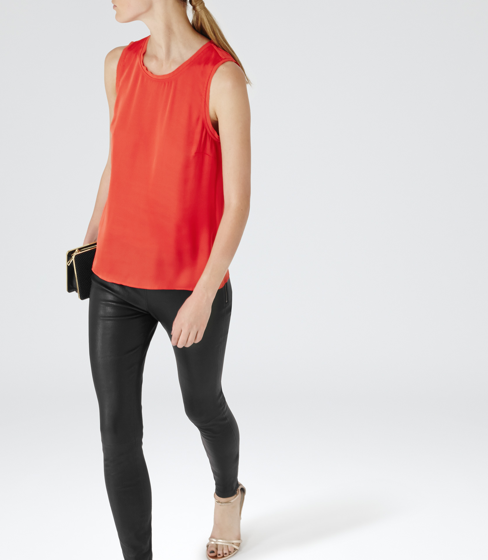reiss sleeveless top