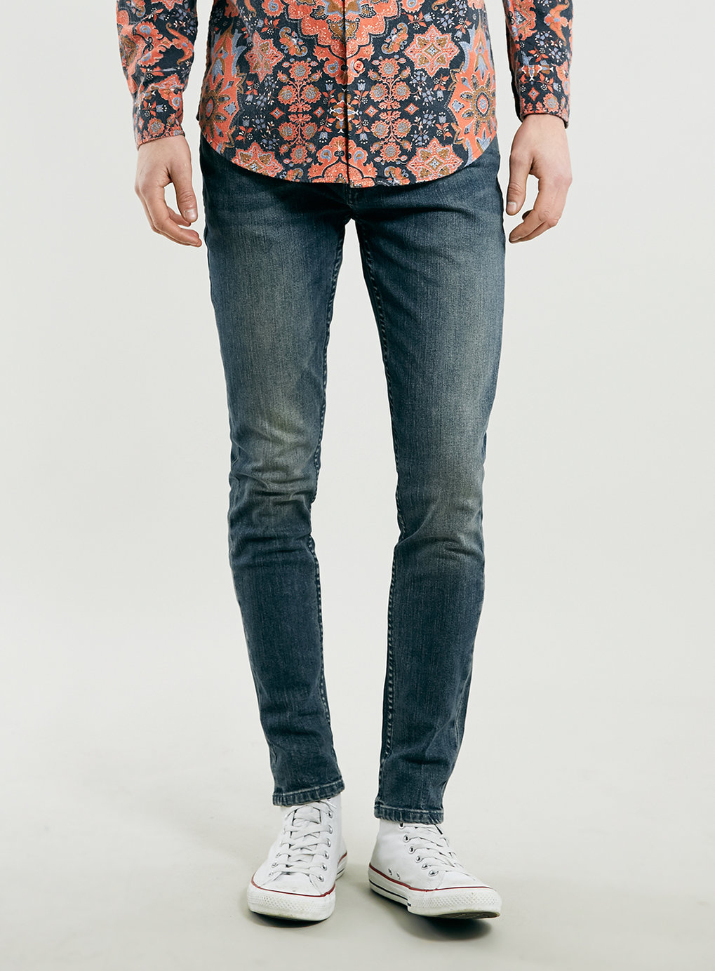 green skinny pants mens