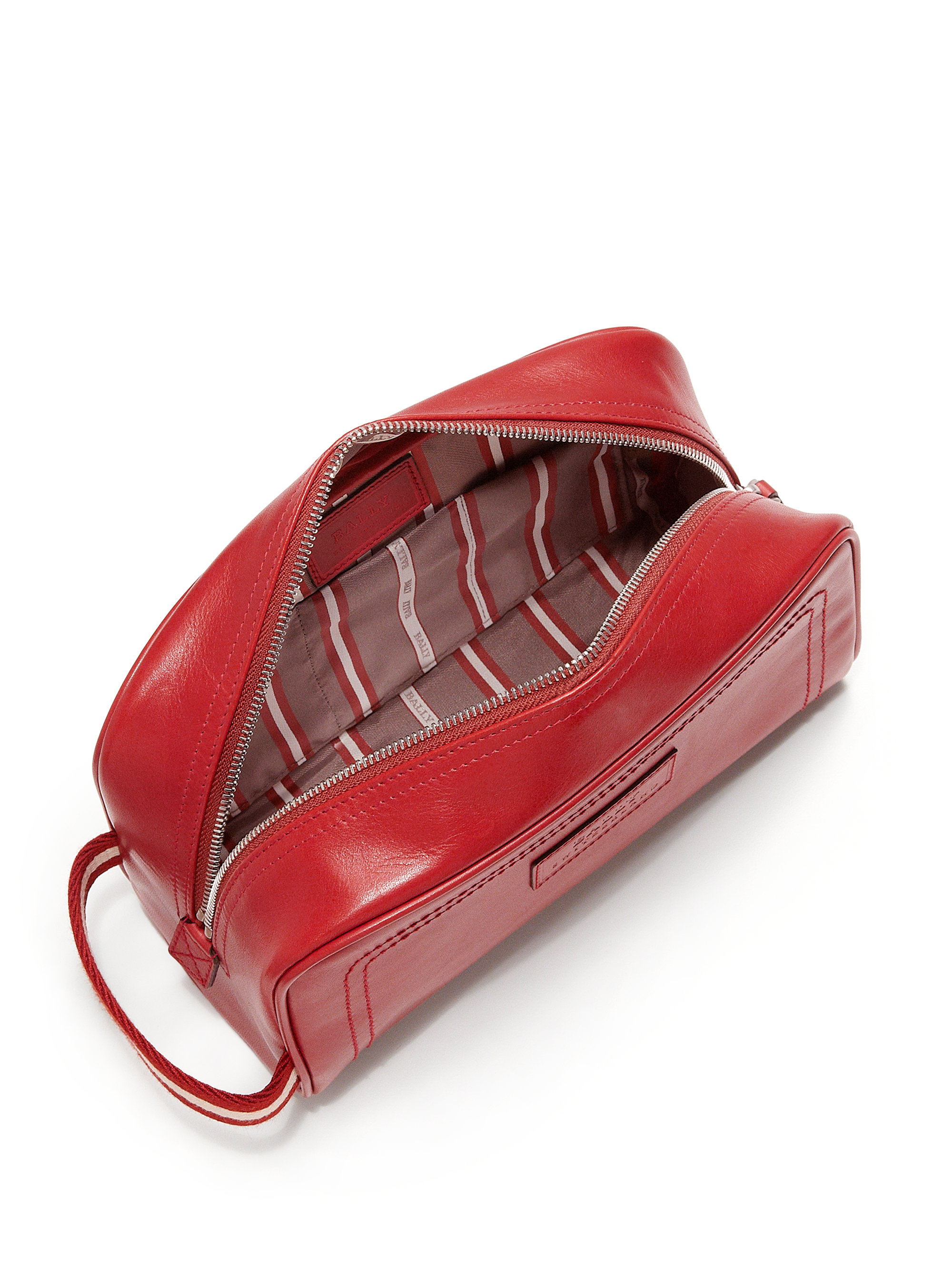 Lyst Bally Takimo Toiletry Kit In Red For Men Gallery