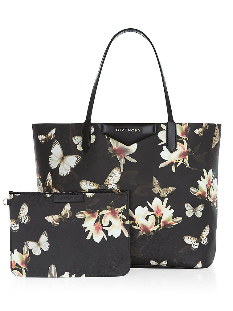 givenchy magnolia printed small antigona shopping bag in givenchy magnolia printed small antigona shopping bag in