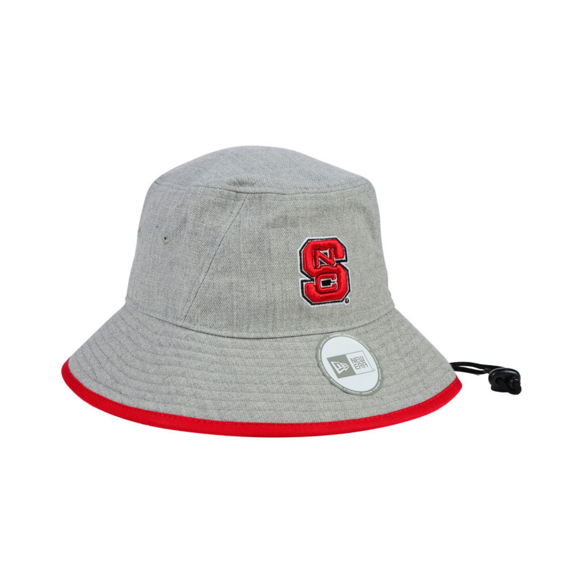 New era North Carolina State Wolfpack Tip Bucket Hat in Gray for Men | Lyst