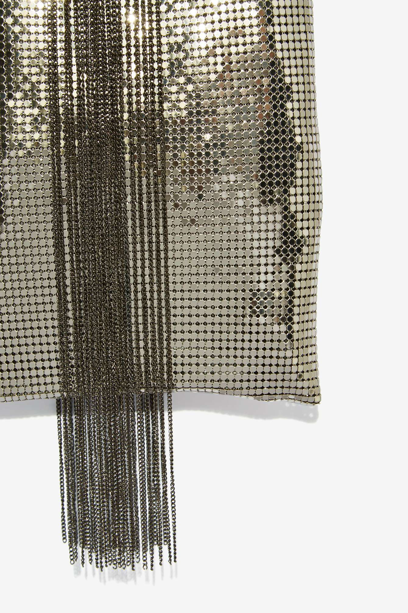 Lyst Nasty Gal Whiting Davis Jagger Metal Mesh Bag In Metallic Gallery