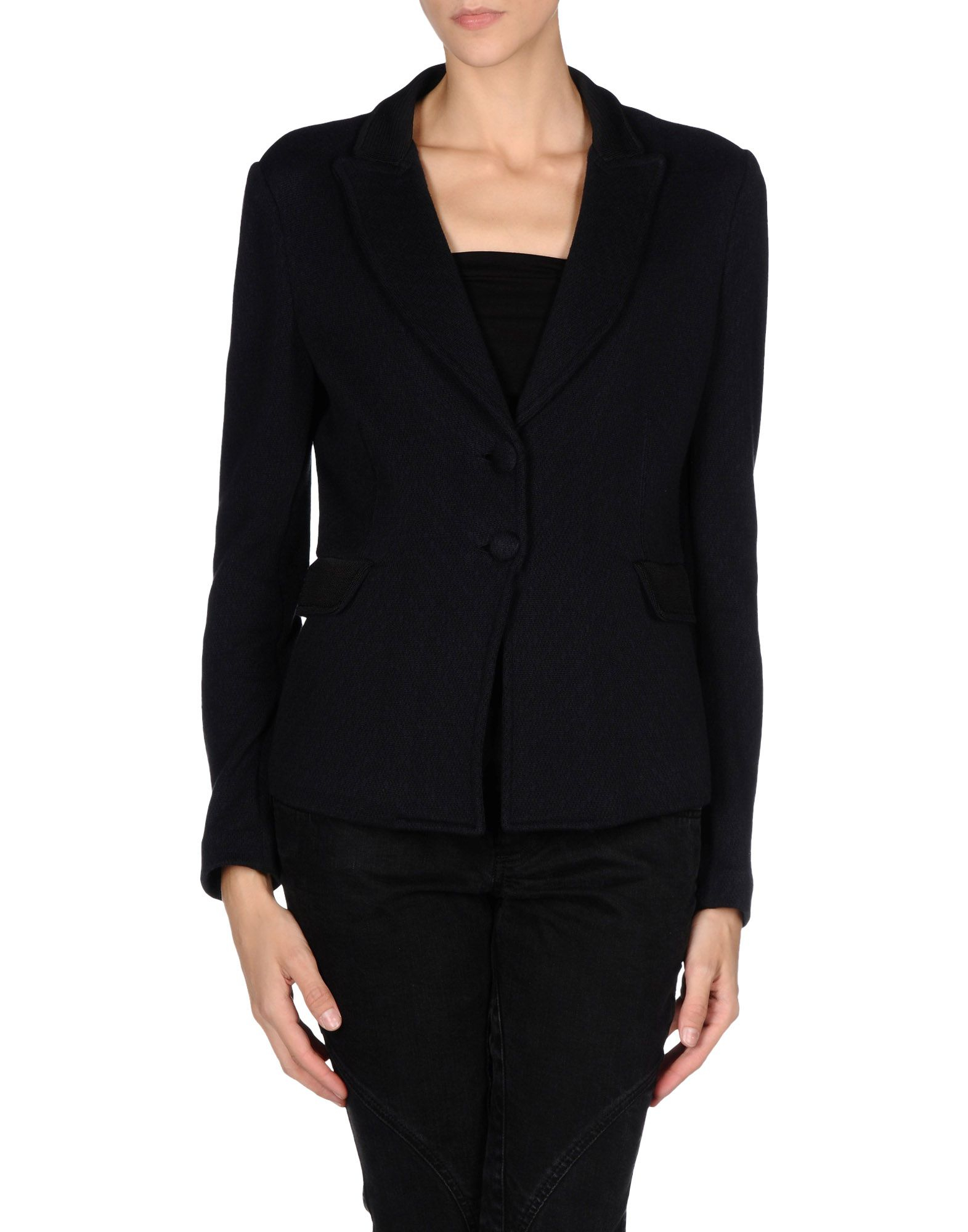  Emporio  armani  Blazer  in Blue Dark blue Lyst