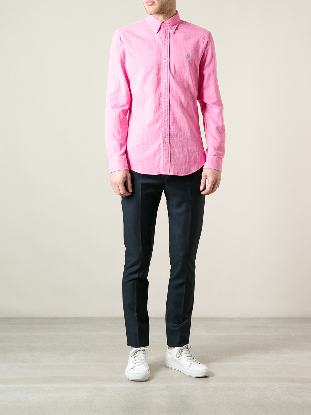 Lyst Polo Ralph Lauren Button Down Shirt in Pink for Men