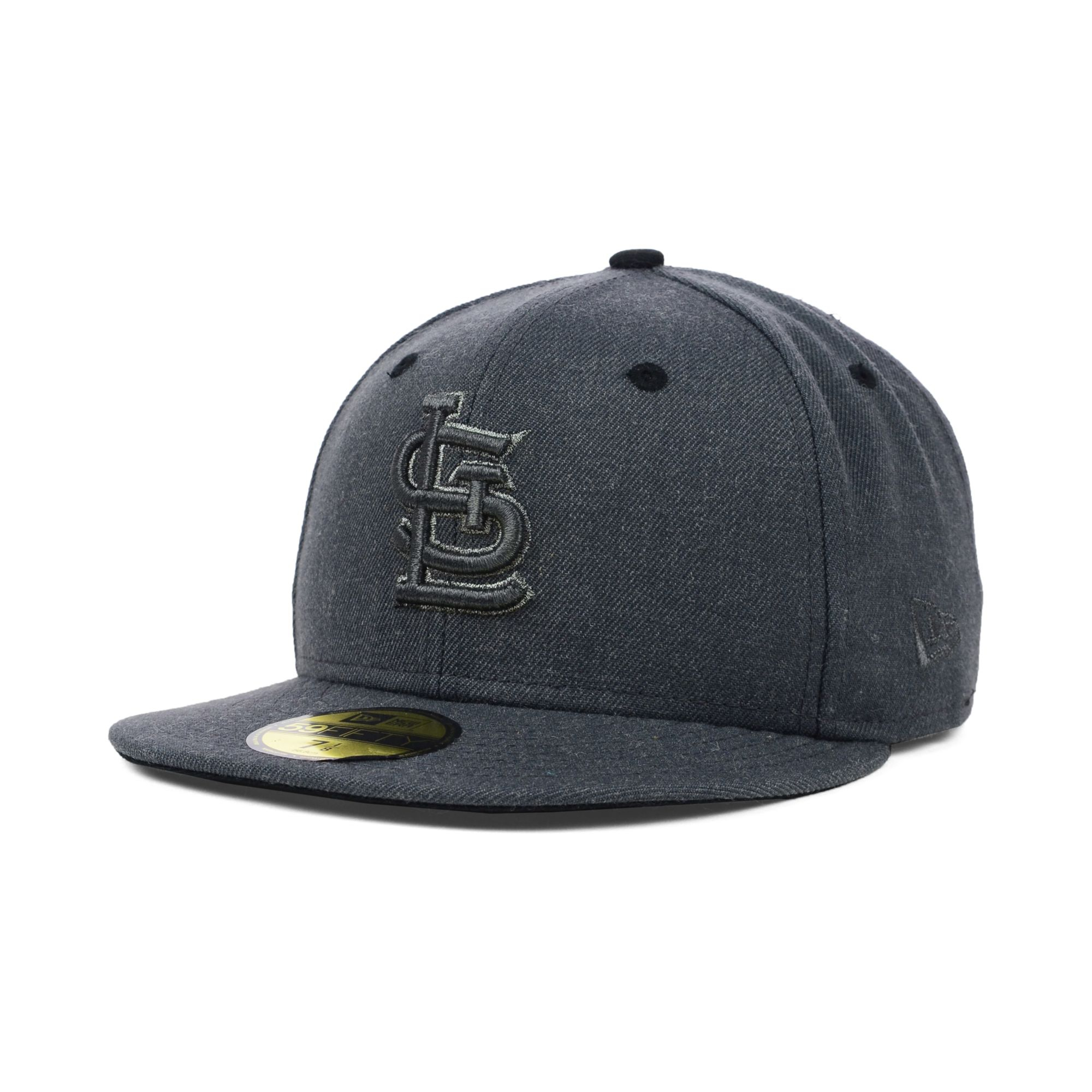 New era St. Louis Cardinals Mlb Graphite Heather 59Fifty Cap in Gray ...