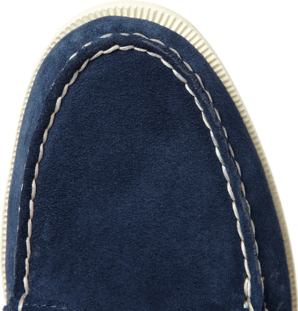 men's authentic original suede boat shoe