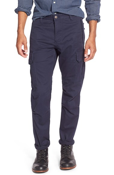 Dockers 'alpha Khaki' Slim Fit Stretch Twill Cargo Pants in Blue for ...