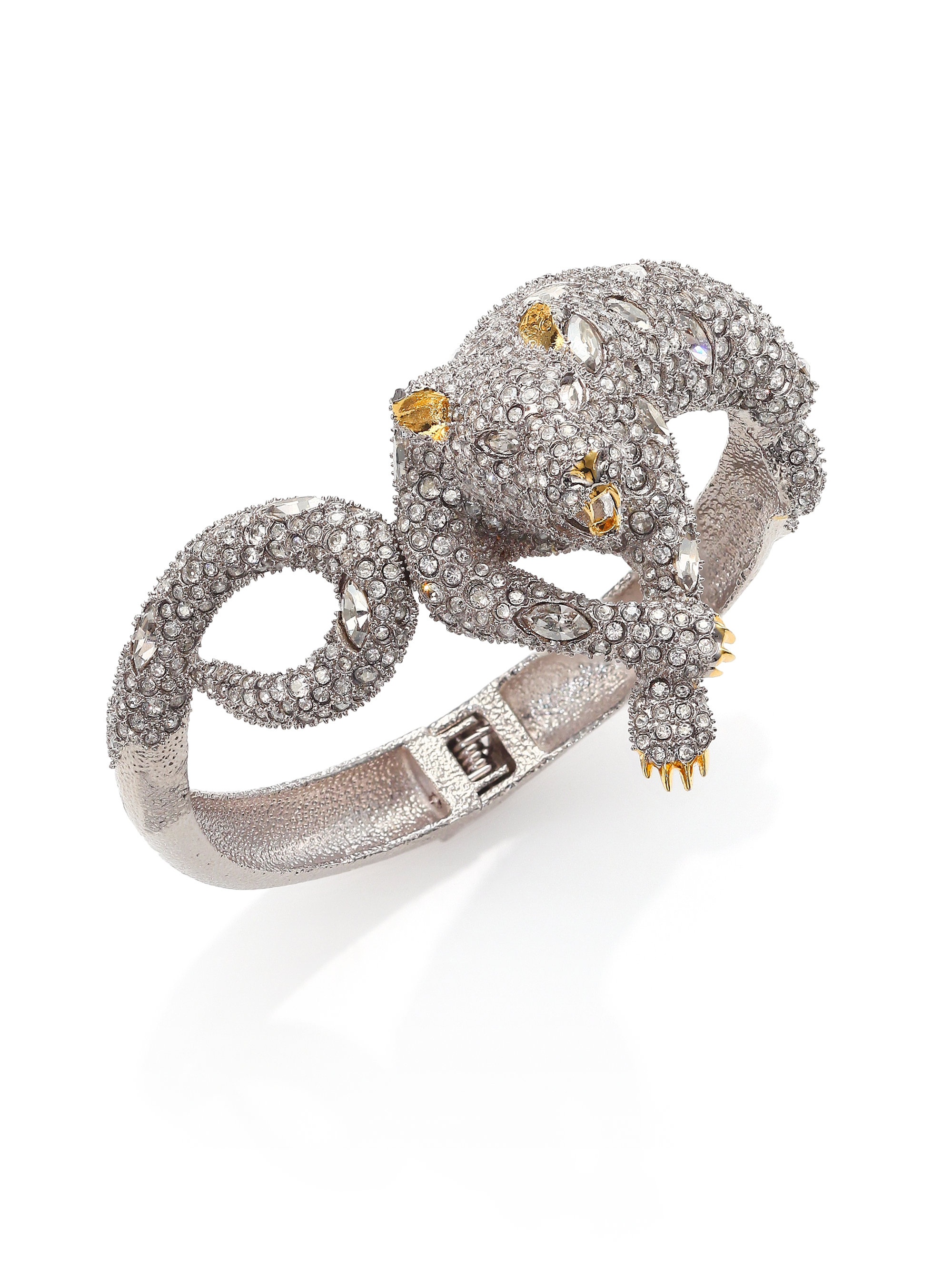 Lyst Alexis Bittar Elements Moonlight Crystal Lounging Panther Gallery