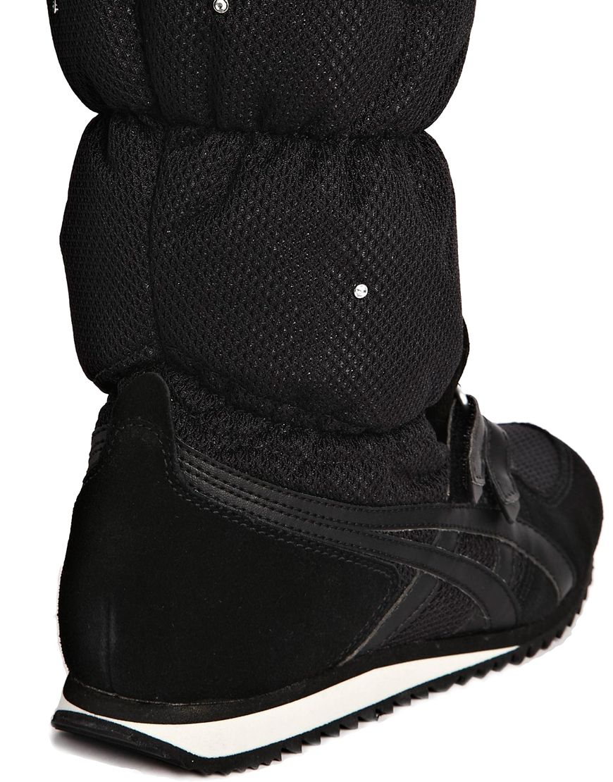 Lyst - Onitsuka Tiger Asics Ontisuka Tiger Snow Heaven Boots in Black