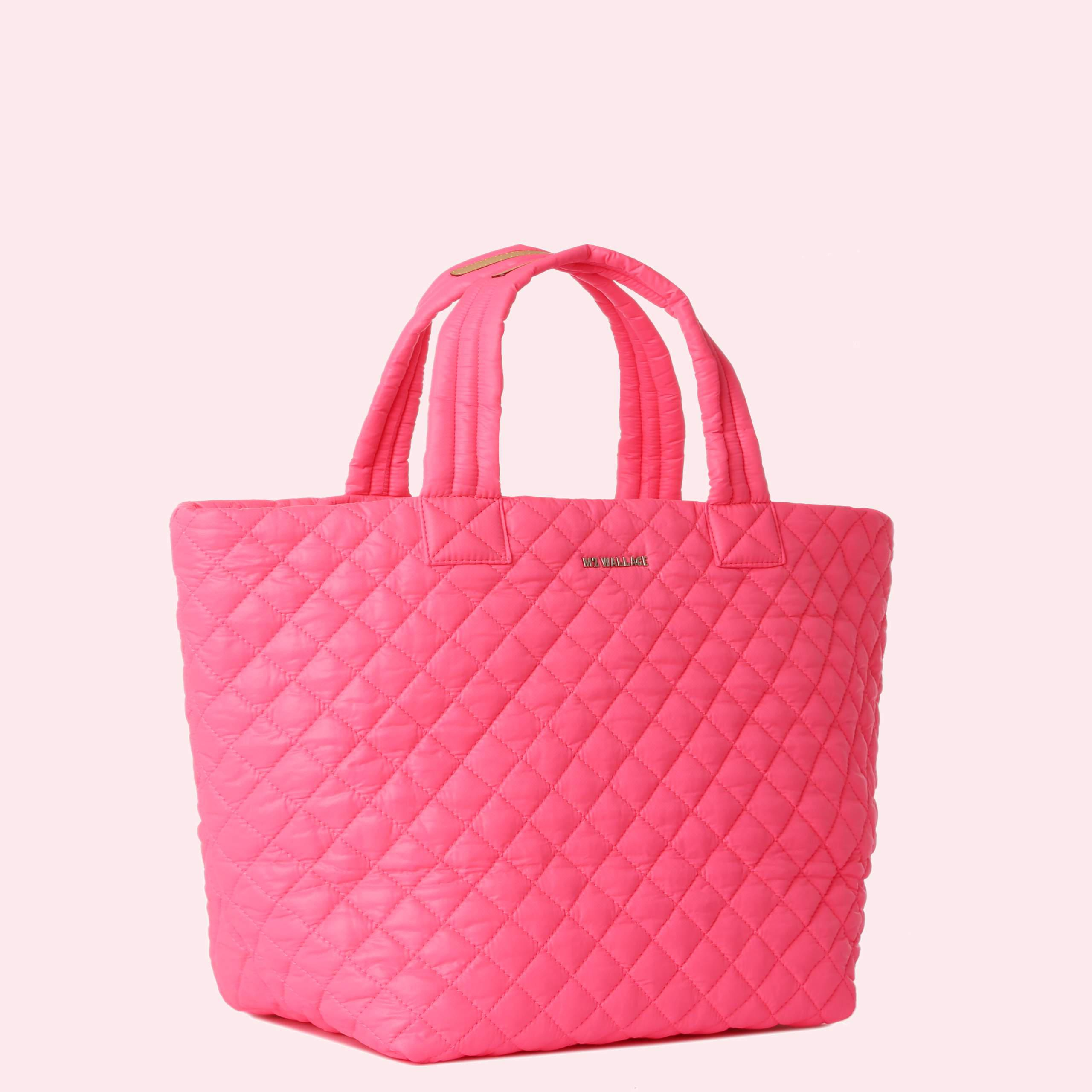 Mz wallace Small Metro Tote Neon Pink in Pink | Lyst