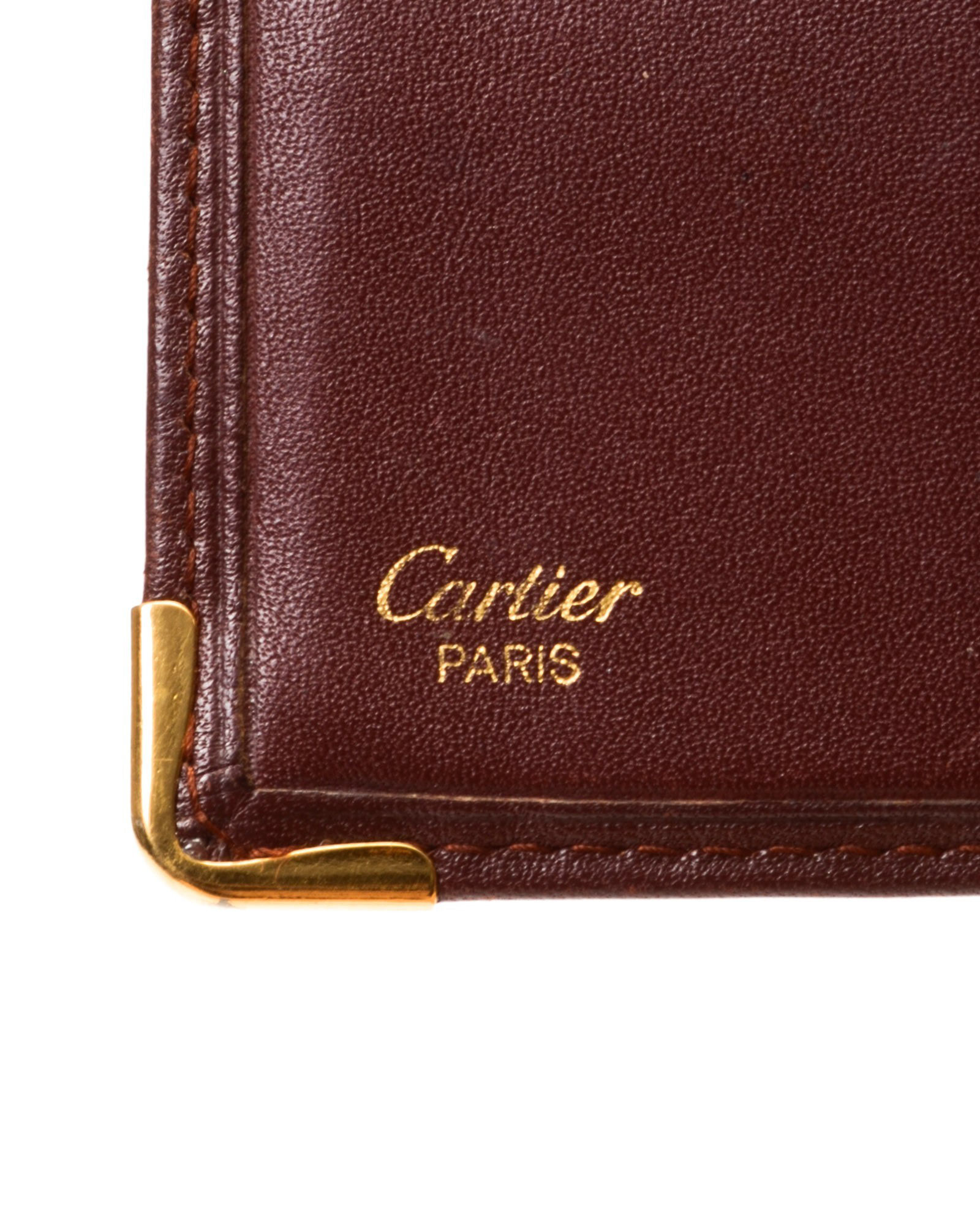 Lyst - Cartier Red Leather Wallet - Vintage in Red for Men