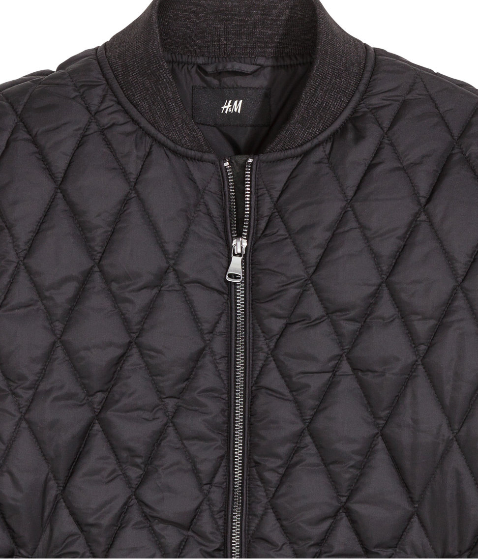 hm quilted jacket