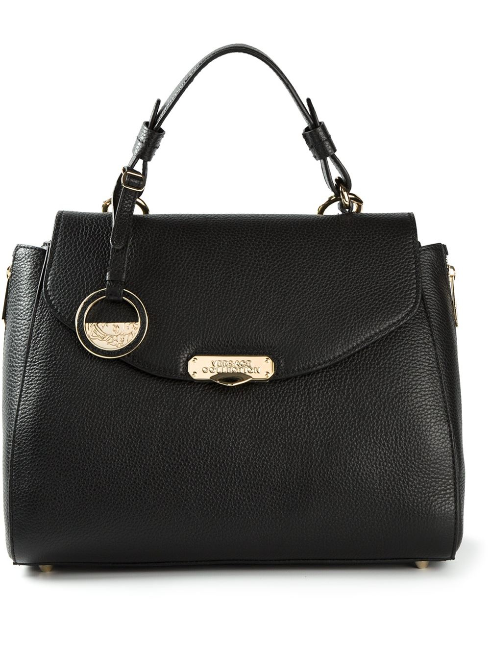 chloe handbags knockoffs - Versace Classic Satchel Bag in Black | Lyst