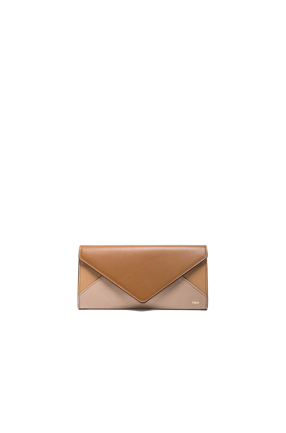 Chlo Long Patchwork Wallet in Brown (Dinghy Wood) | Lyst