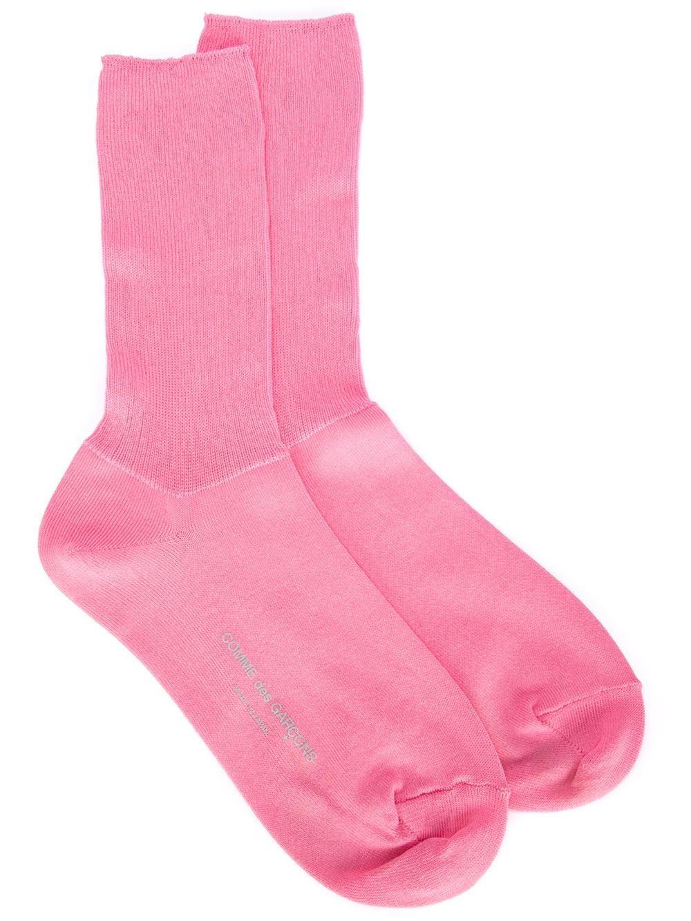 Comme des garçons Logo Print Socks in Pink (pink & purple) | Lyst