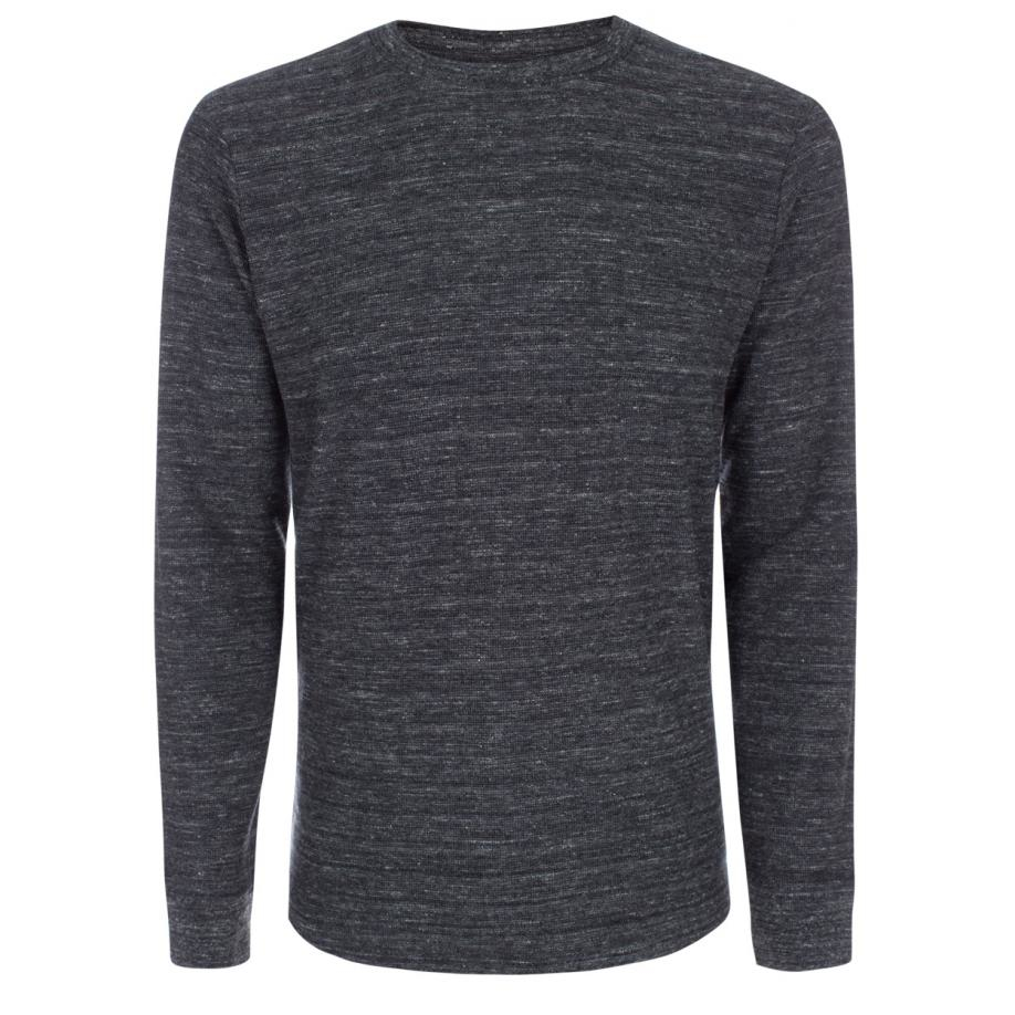 Download Paul Smith Men's Charcoal Grey Melange Waffle-knit Long ...